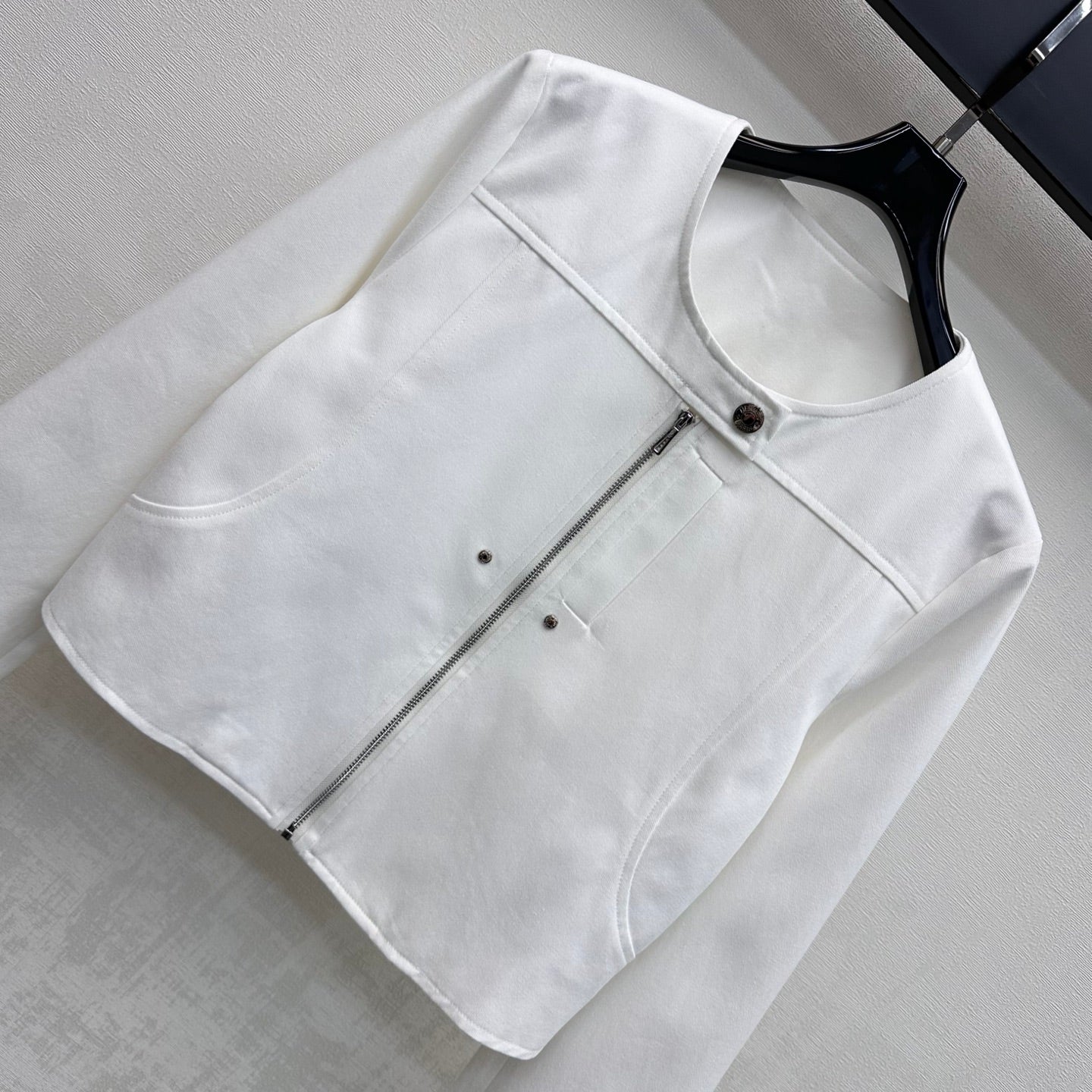HM 26s Twill Jacket White Cotton 378843