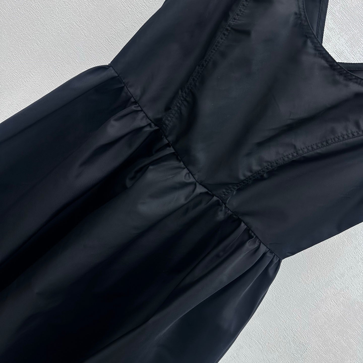 Prada 26s Vest Dress Black Polyester 396594