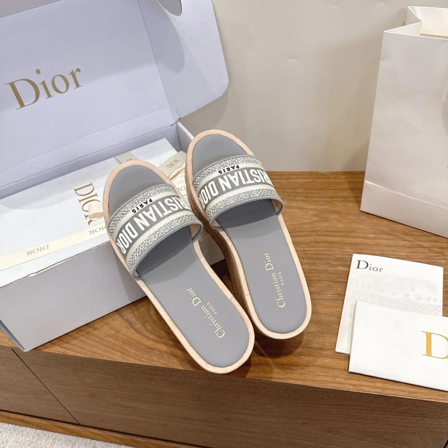 Dior 2026 Platform Sandals 80mm Cowhide 911773