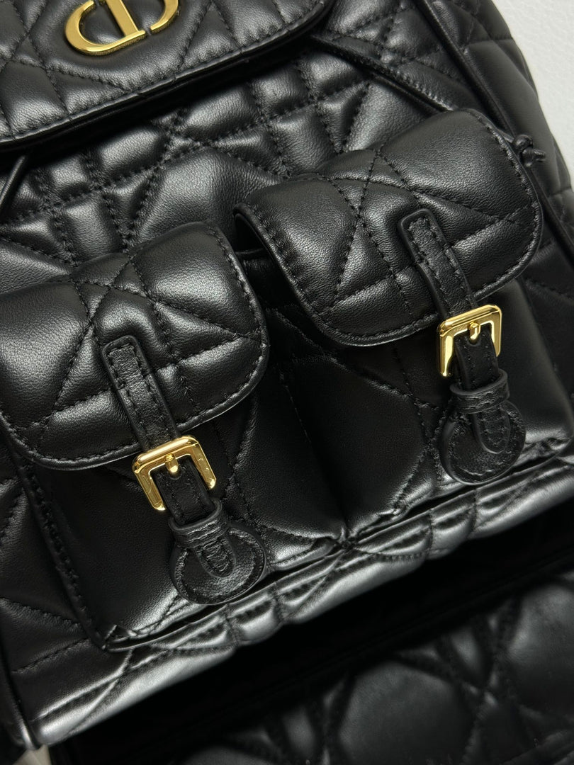 Dior 2026 Caro Backpack 19.5cm Lambskin