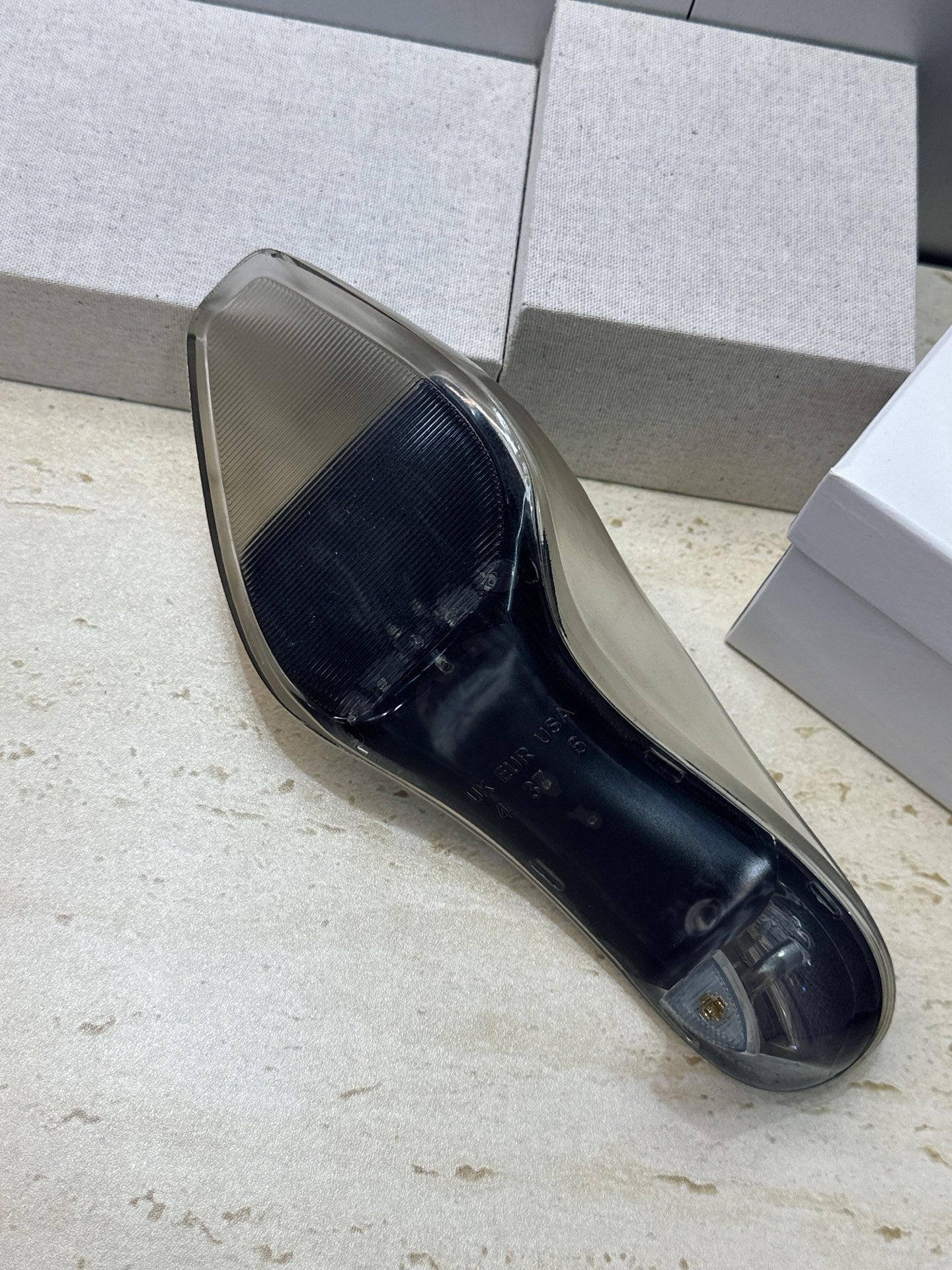 Chloe Jelly Mules Grey 959748