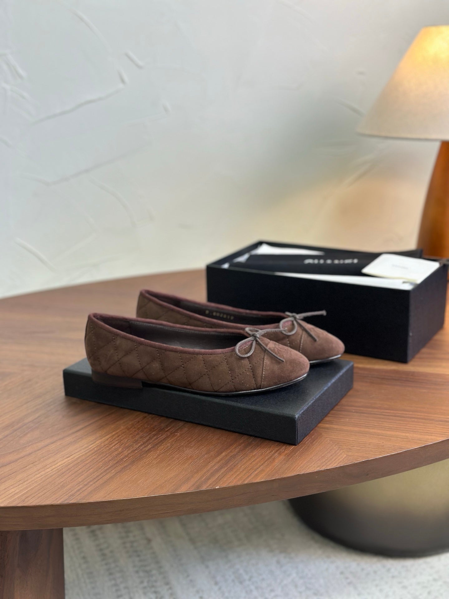 CC 26s Ballet Flat Coffee Suede 938166