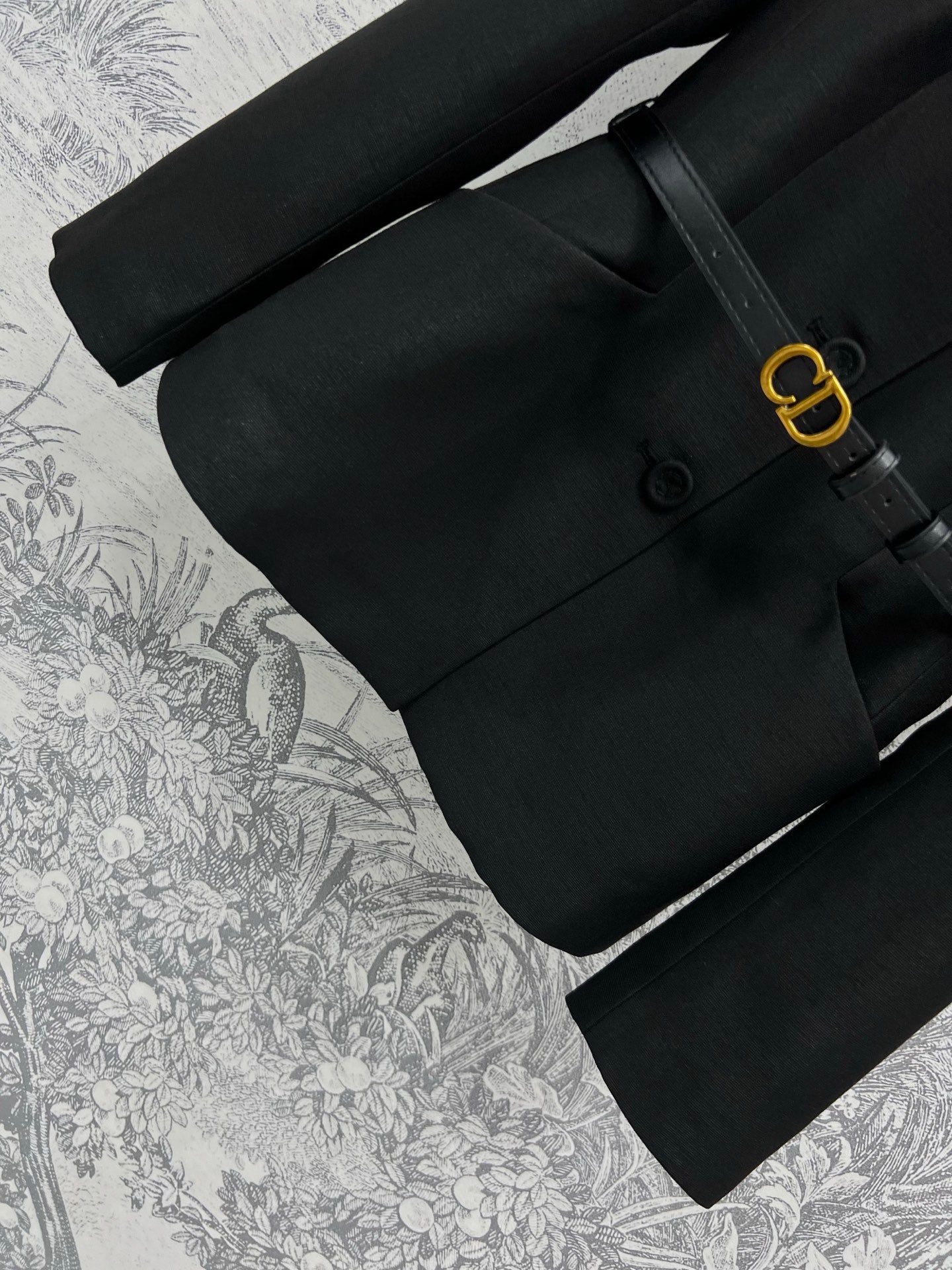 CD 25 Suit Black Polyester