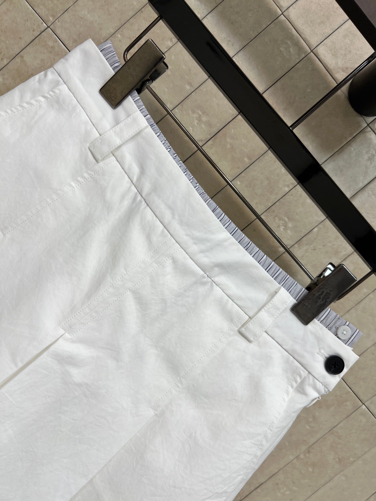 CC 26s Sleeveless Shirt + Shorts White Polyester 400734