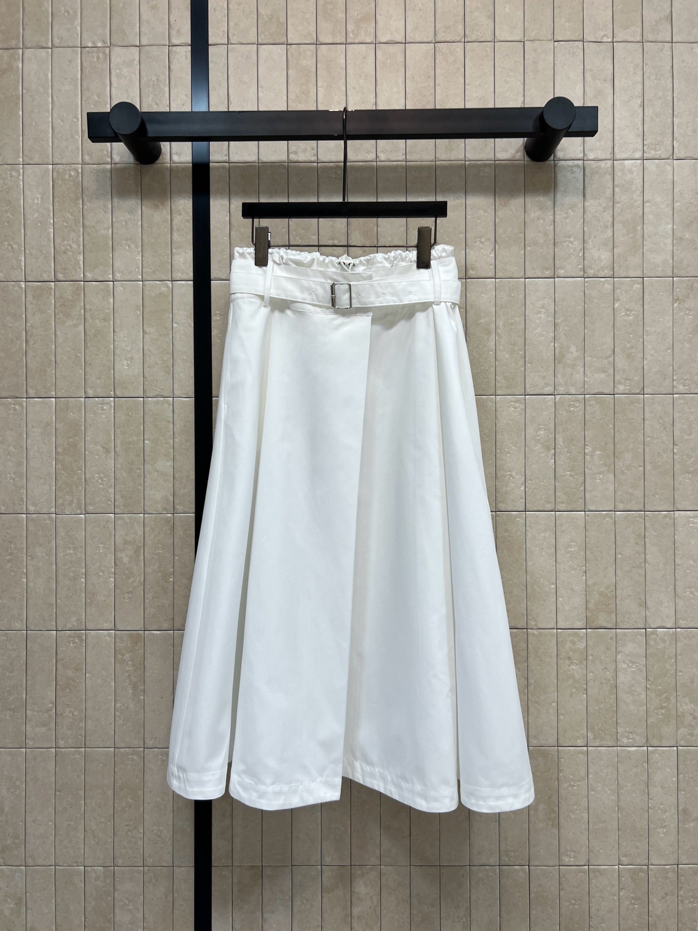 Loewe Skirts White Polyester 402838
