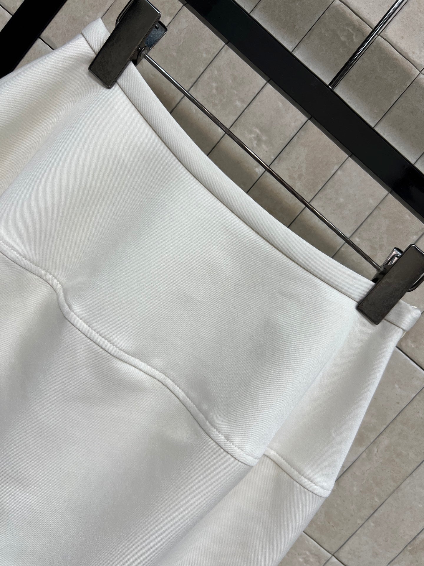 Loewe Balloon Skirt White Cotton Silk 402857