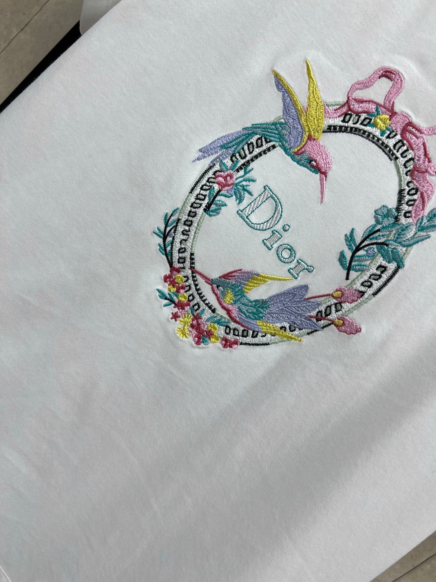 CD 26s Short-Sleeved T-Shirt White Cotton 412164