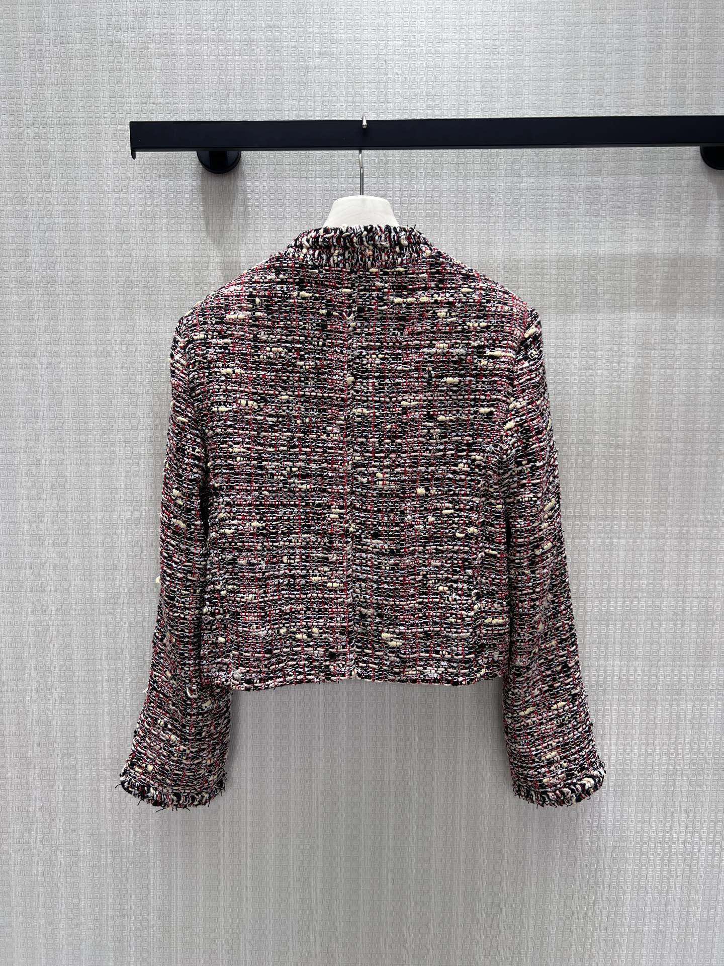CC 26s Jacket Colorful Tweed Cotton 414770
