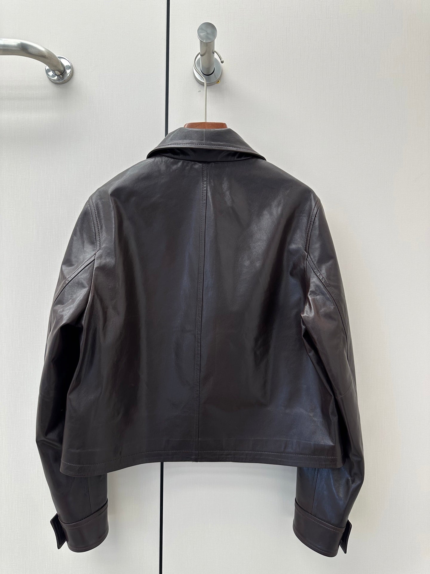 CD 26s Jacket Coffee Lambskin 400341