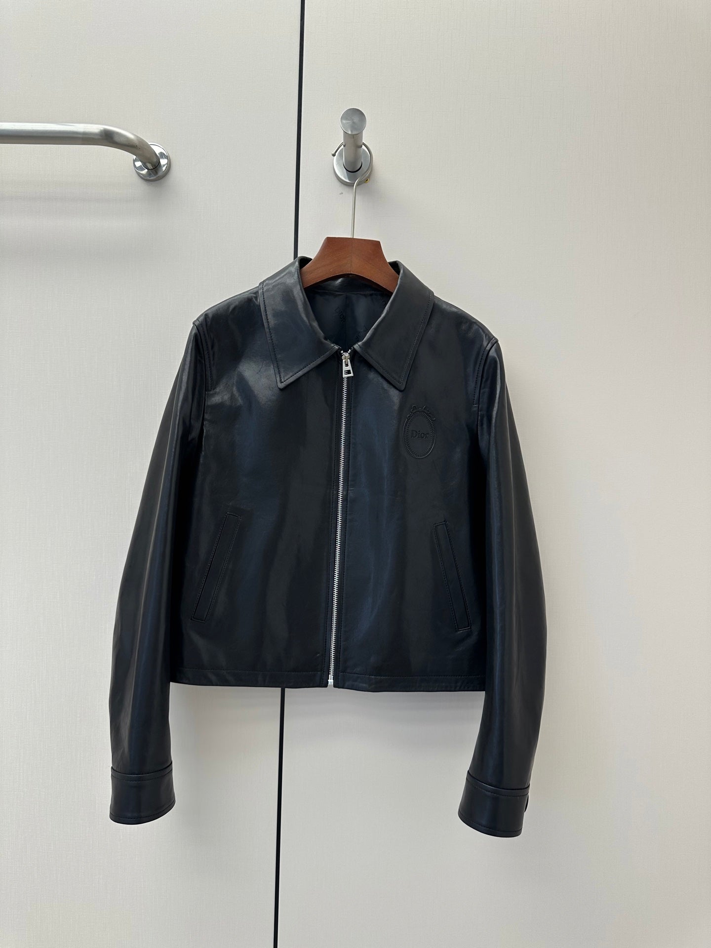 CD 26s Jacket Black Lambskin 400339