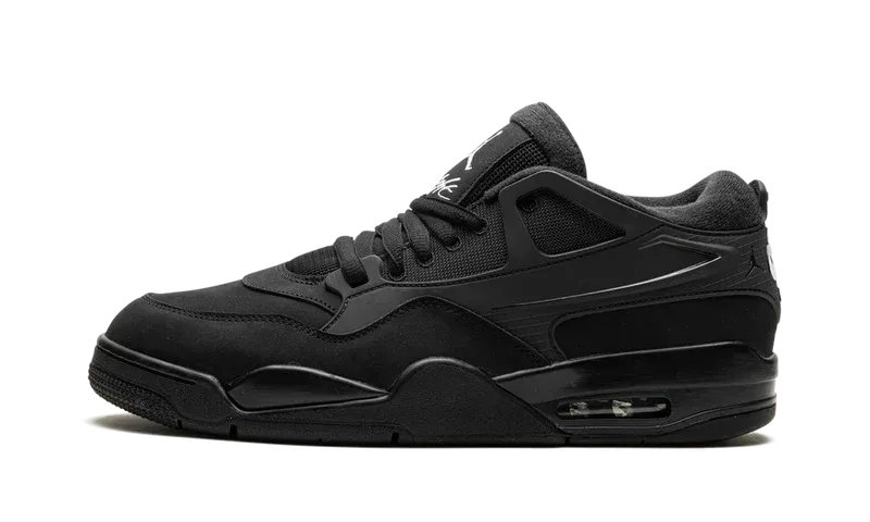 Nike Air Jordan 4 Black Suede Leather