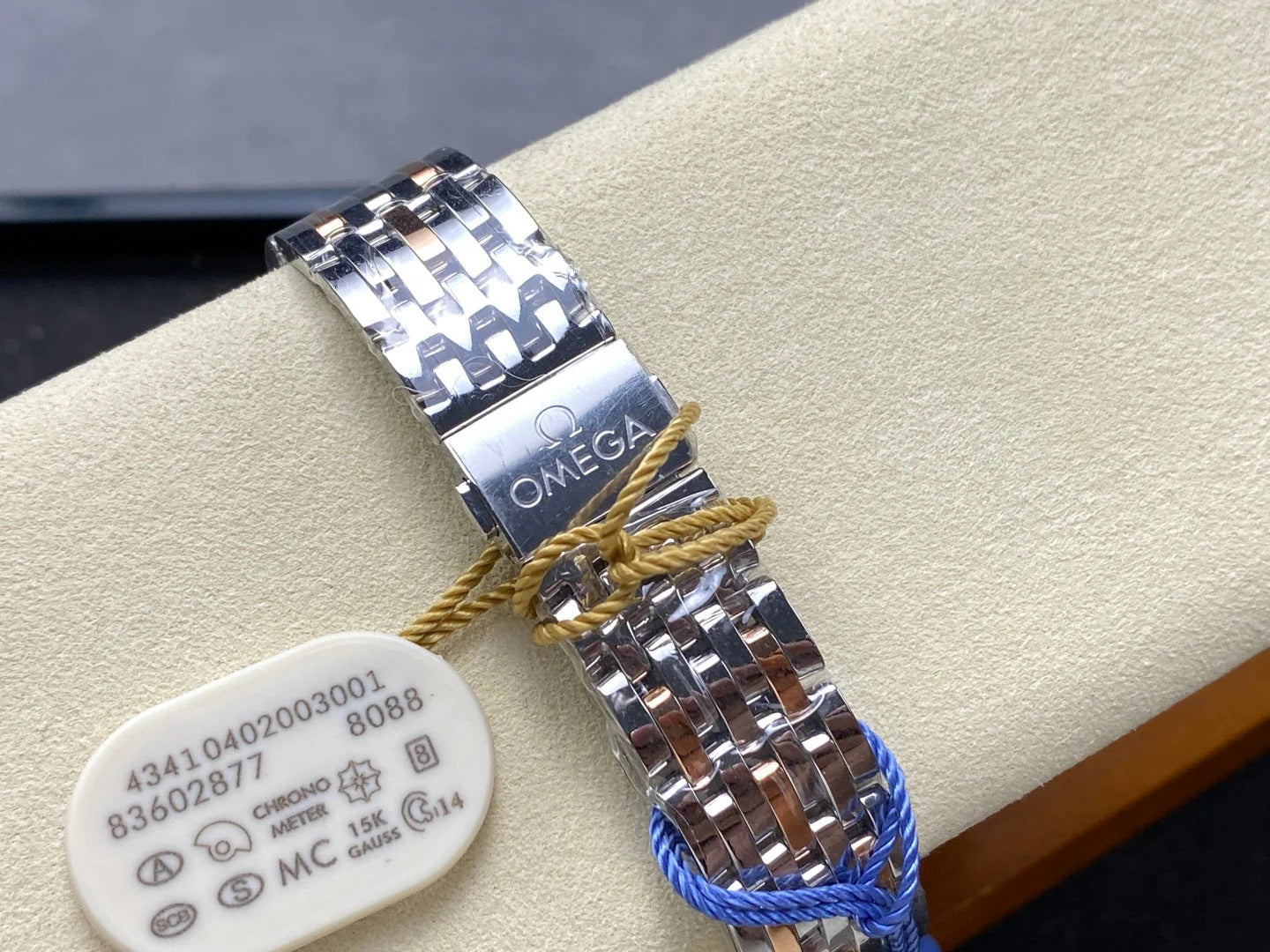 Omega De Ville Prestige Co-Axial Master Chronometer 41mm Grey Dial Watch