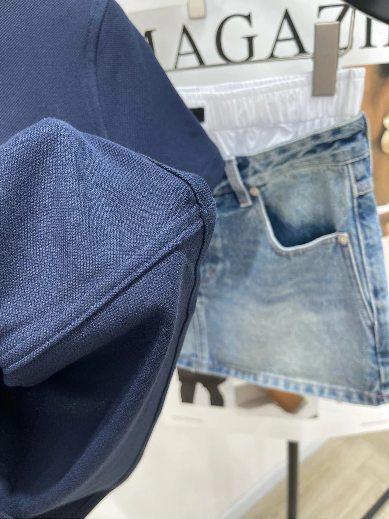 MIUMIU SHORT SLEEVE POLO SHIRT 273028
