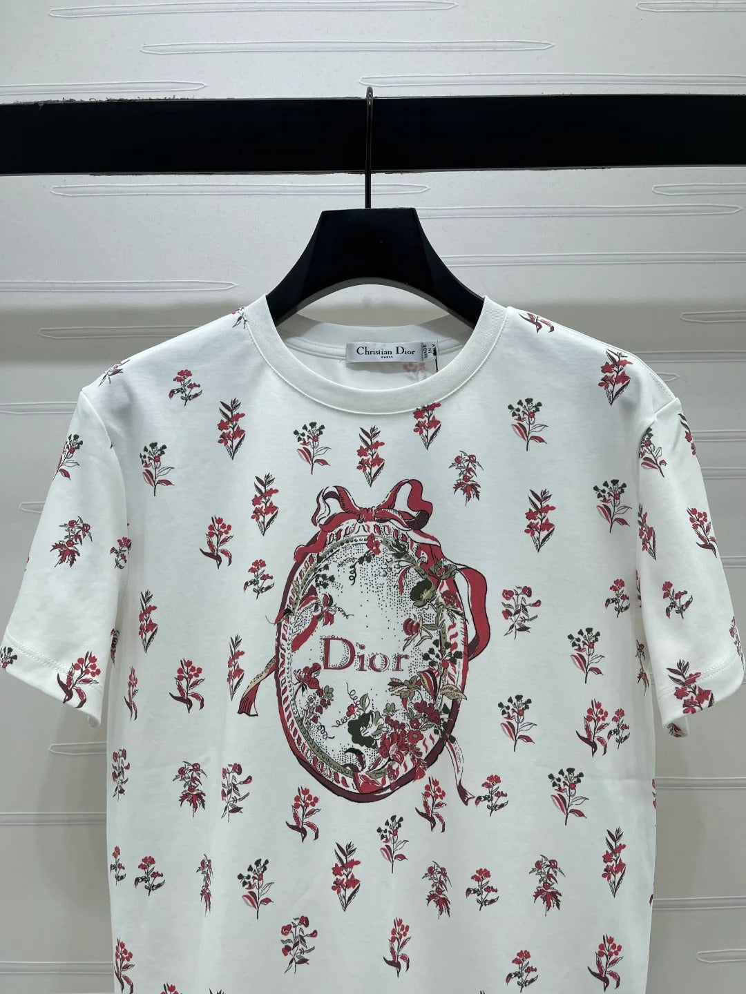Dior 2026 T-shirt Pink Wool Cashmere 136377