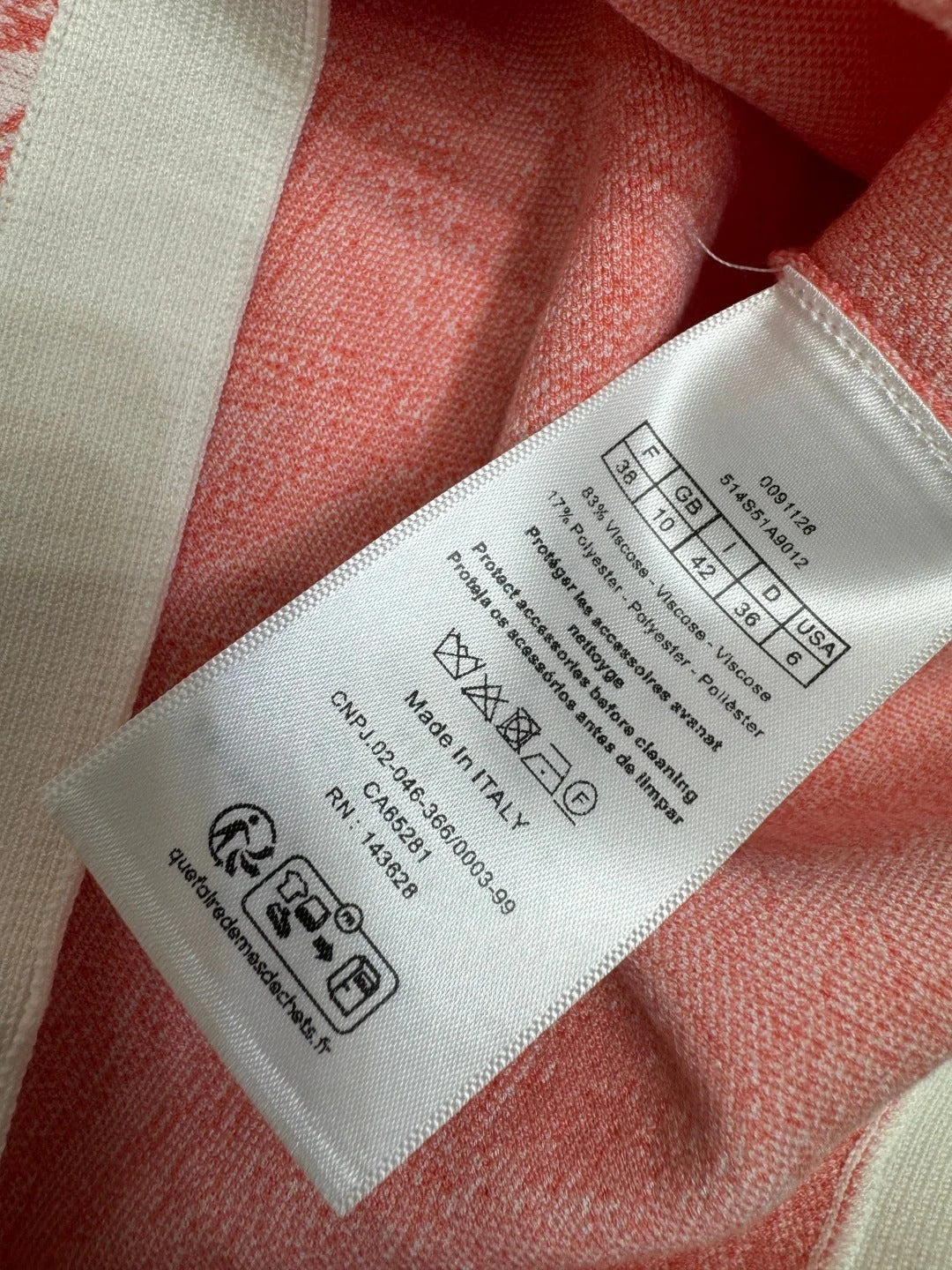 DIOR ROUND-NECK KNIT CARDIGAN 274878