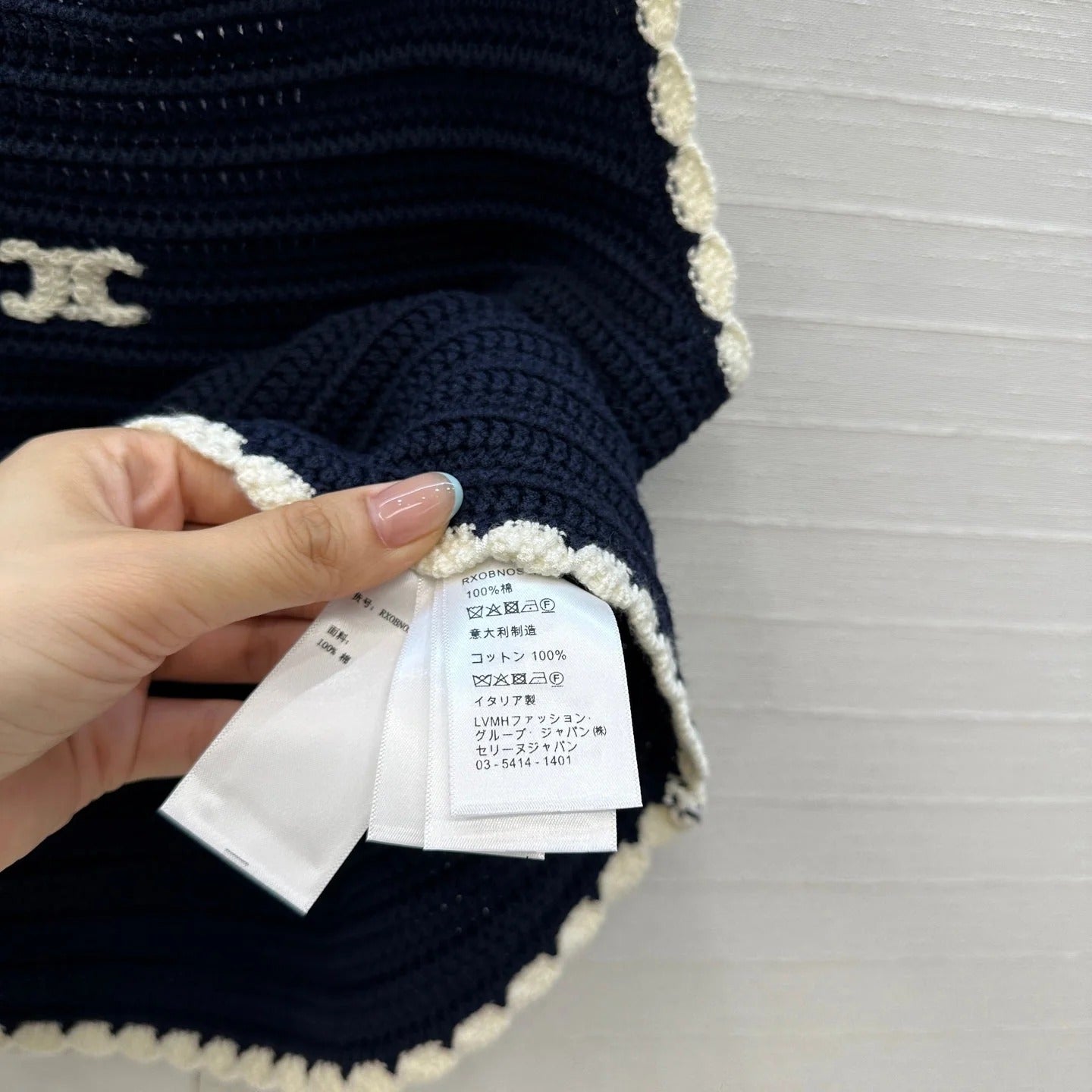 CELINE SLEEVELESS KNIT TOP 268312