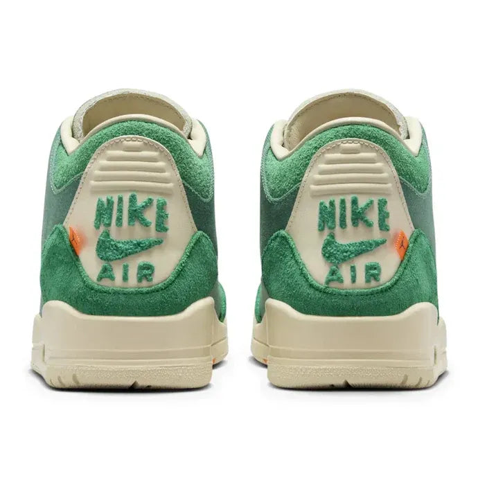 Nike Chanel Abney x Air Jordan 3 Green Canvas Suede