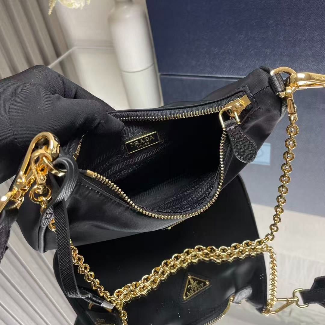 Prada Re-Edition 2005 Re-Nylon Black Bag