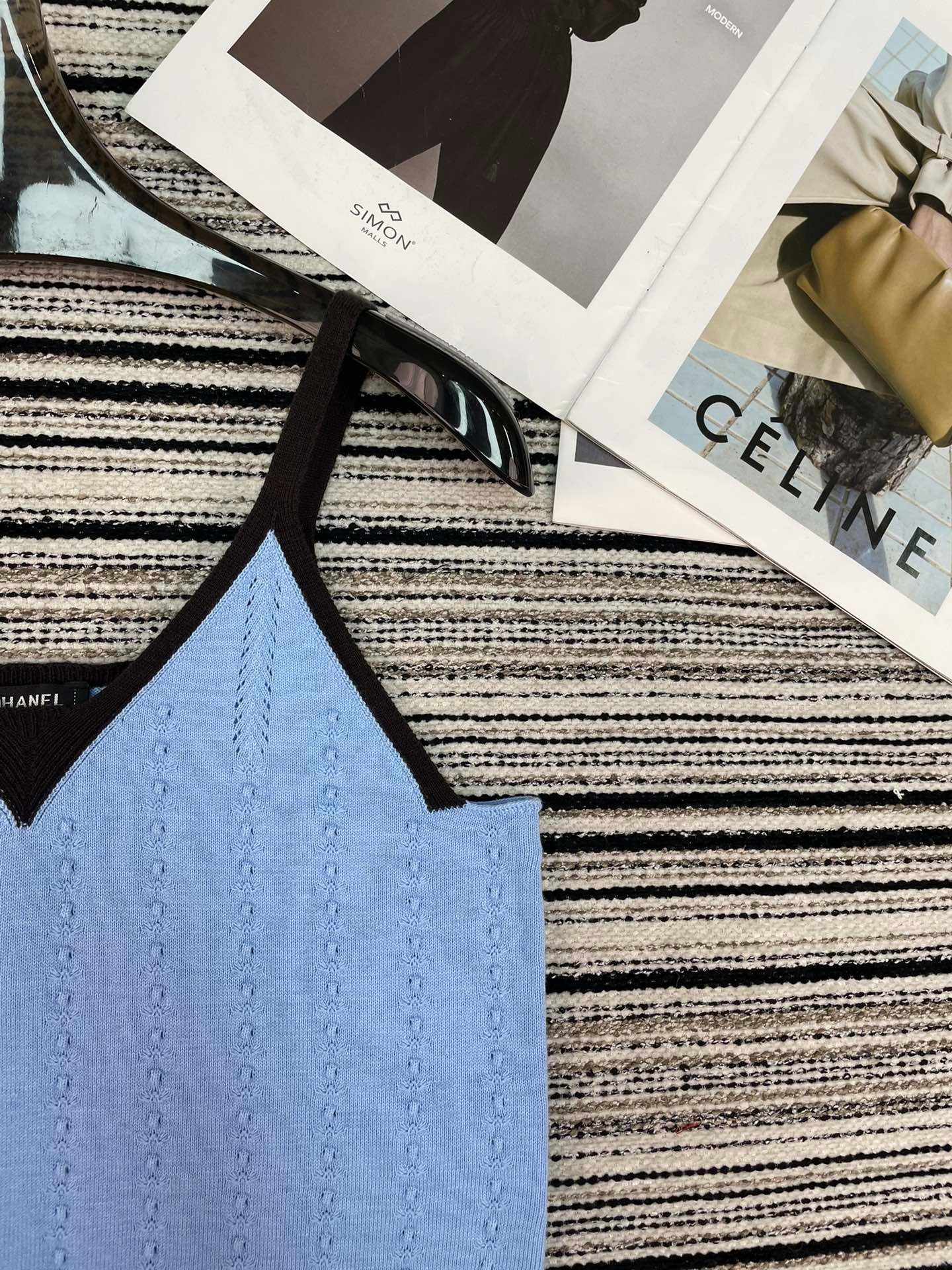 Chanel 2026 V-neckline Camisole Cotton