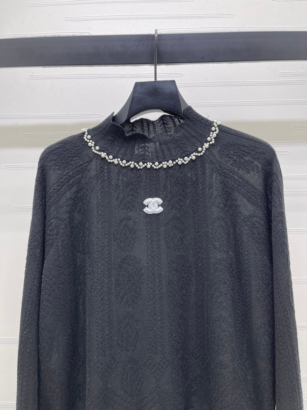 Chanel 2026 Ruffle Collar Jacket Red White Wool Tweed