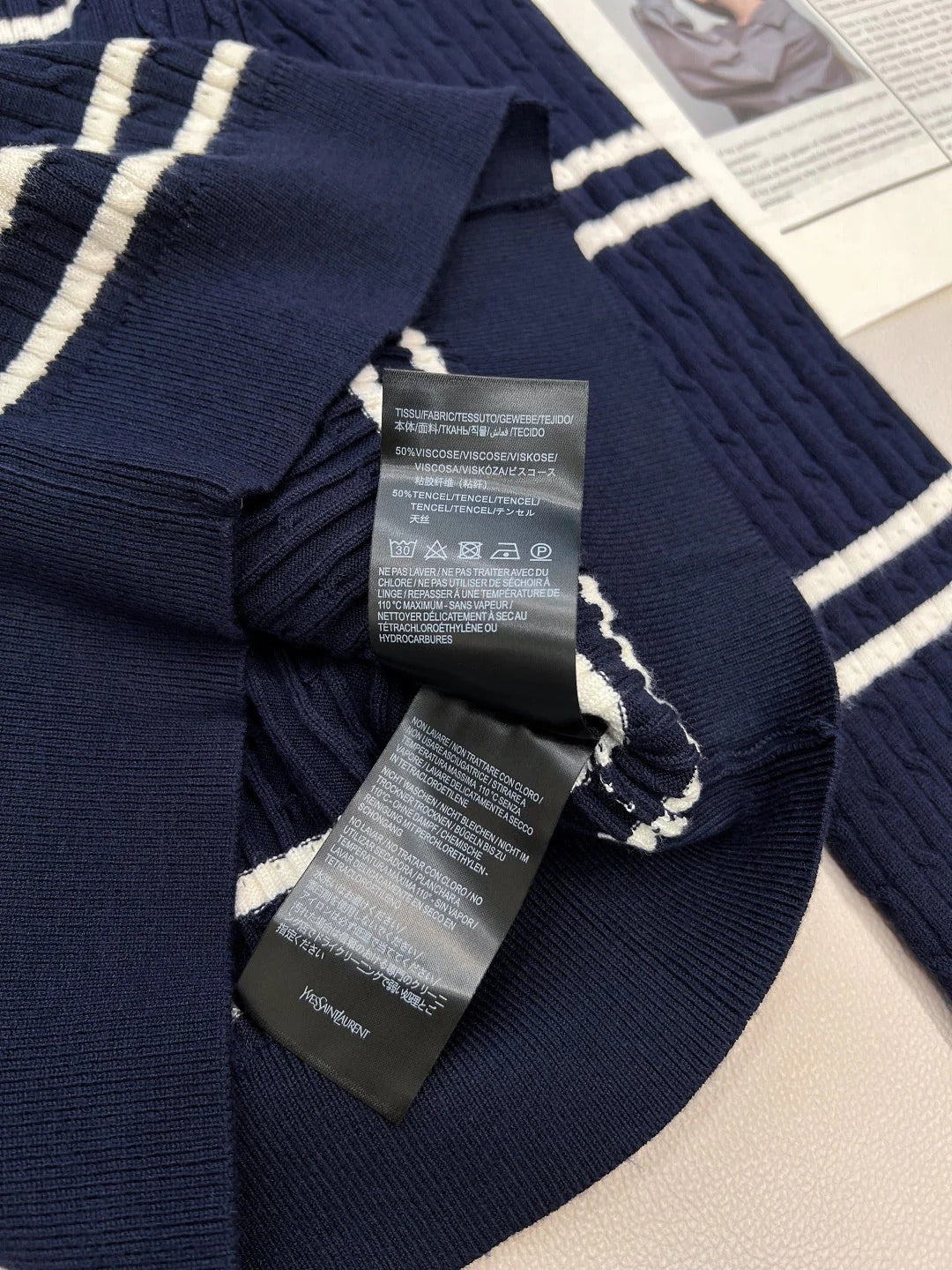 YSL 25S CARDIGAN STYLE 75