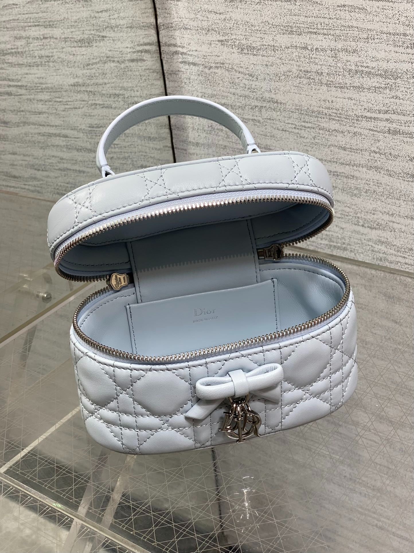 CD 2026 Vanity Bag 17.5cm Cannage Lambskin 289248