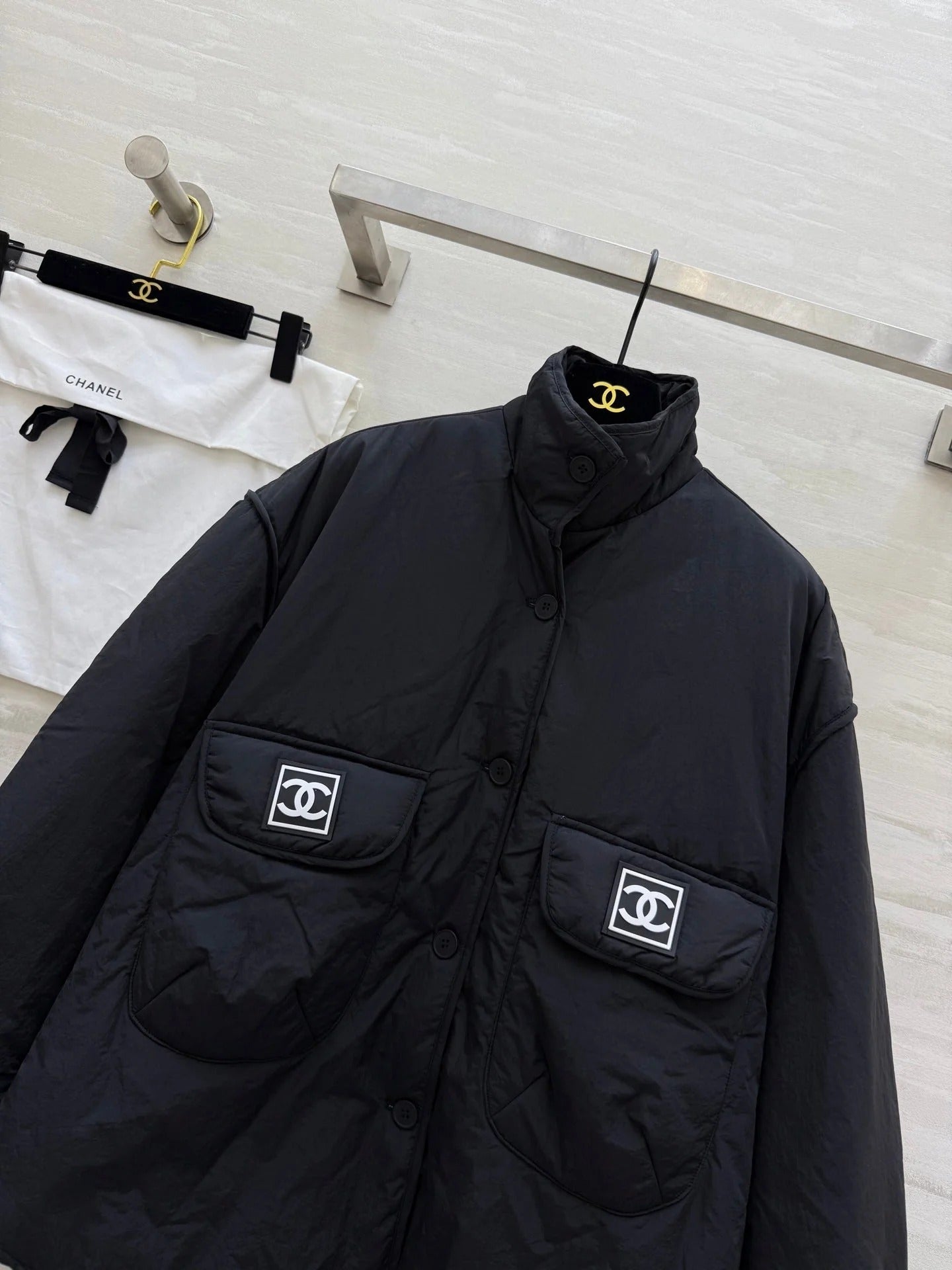 CHANEL 25S STAND-COLLAR JACKET 262