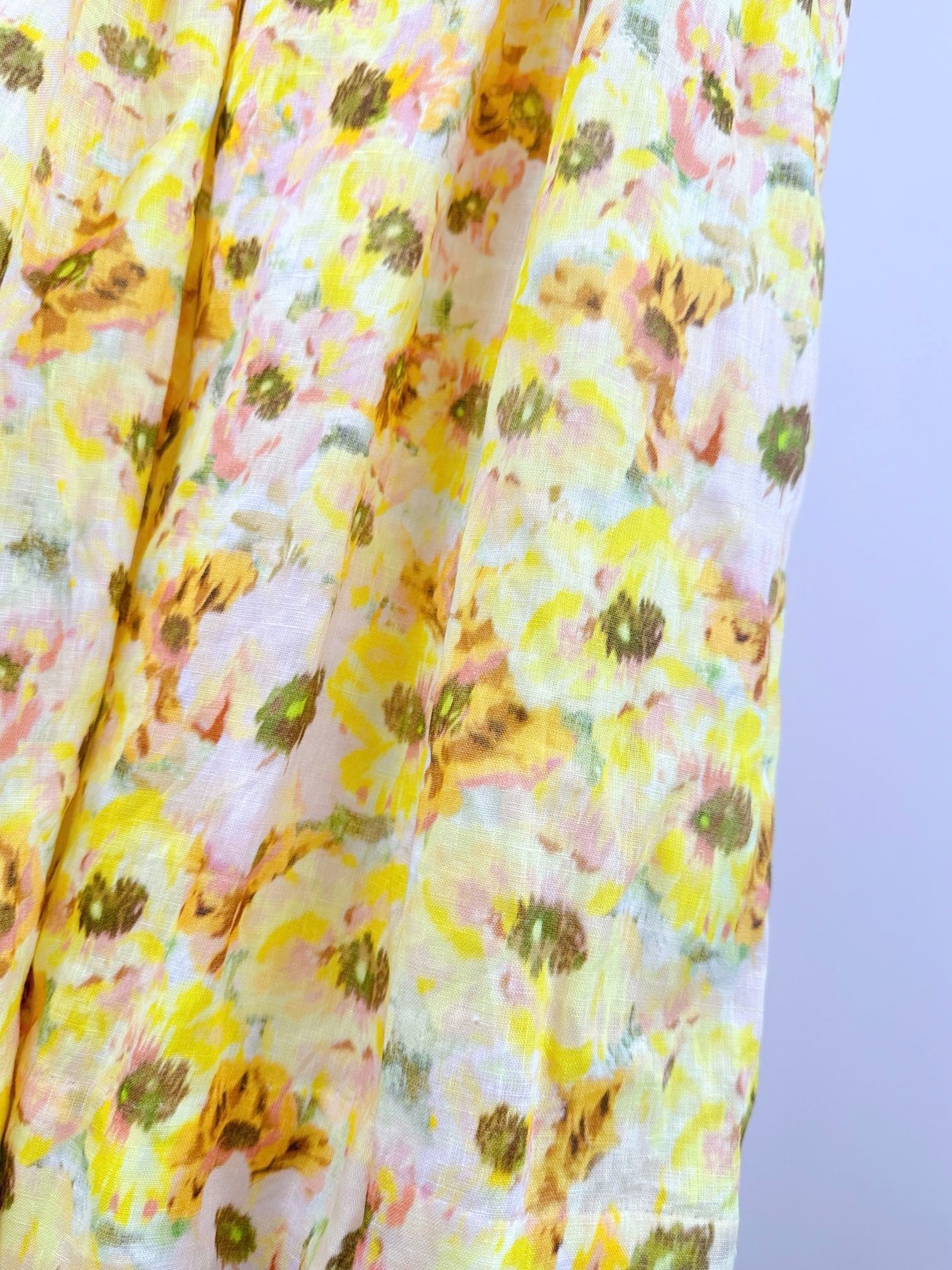 BACKLESS MIDI DRESS 25S IN LINEN 266369