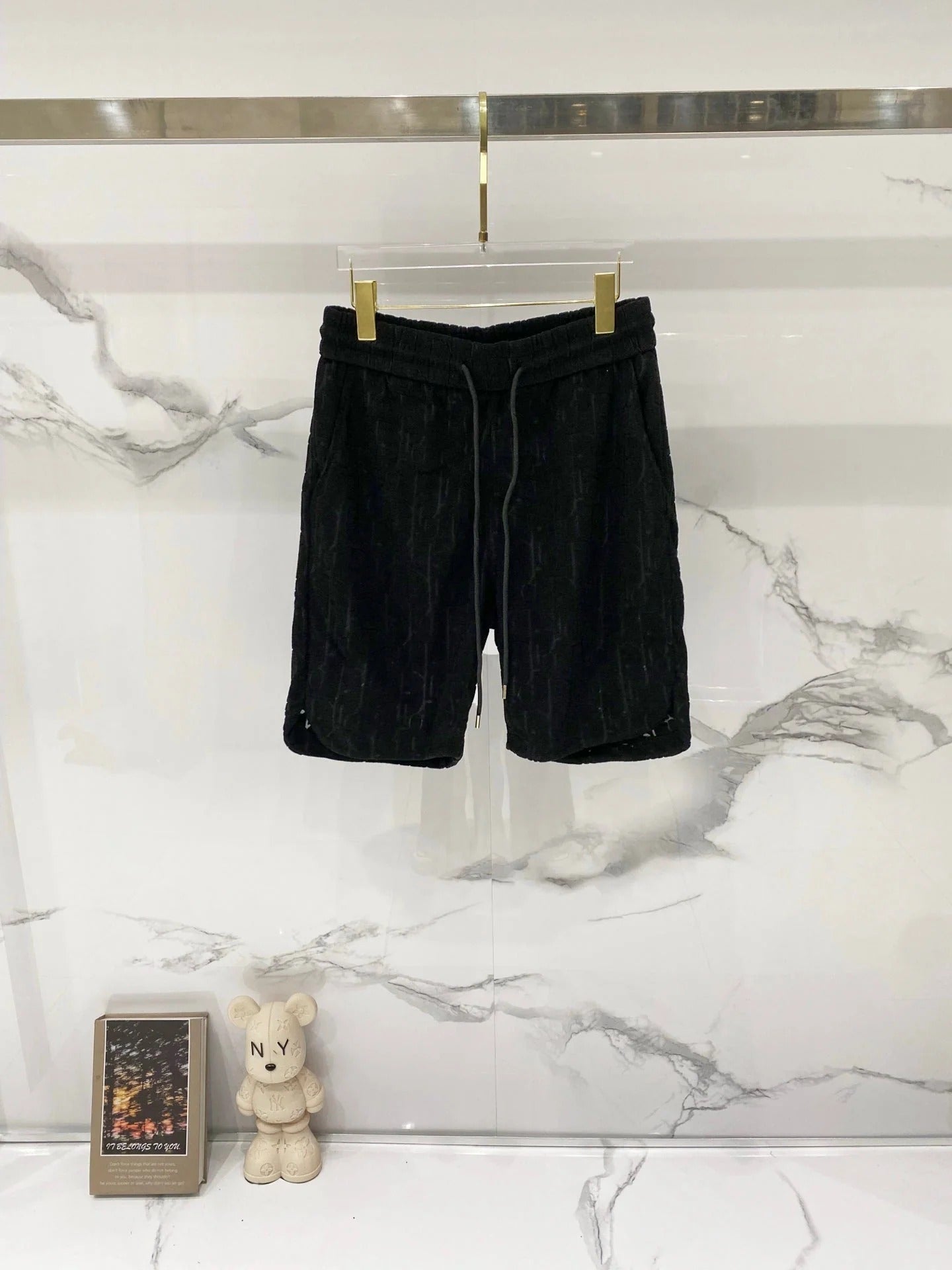 CD 26A Men Custom Terry Jacquard Shorts Jacquard Fabric 290106