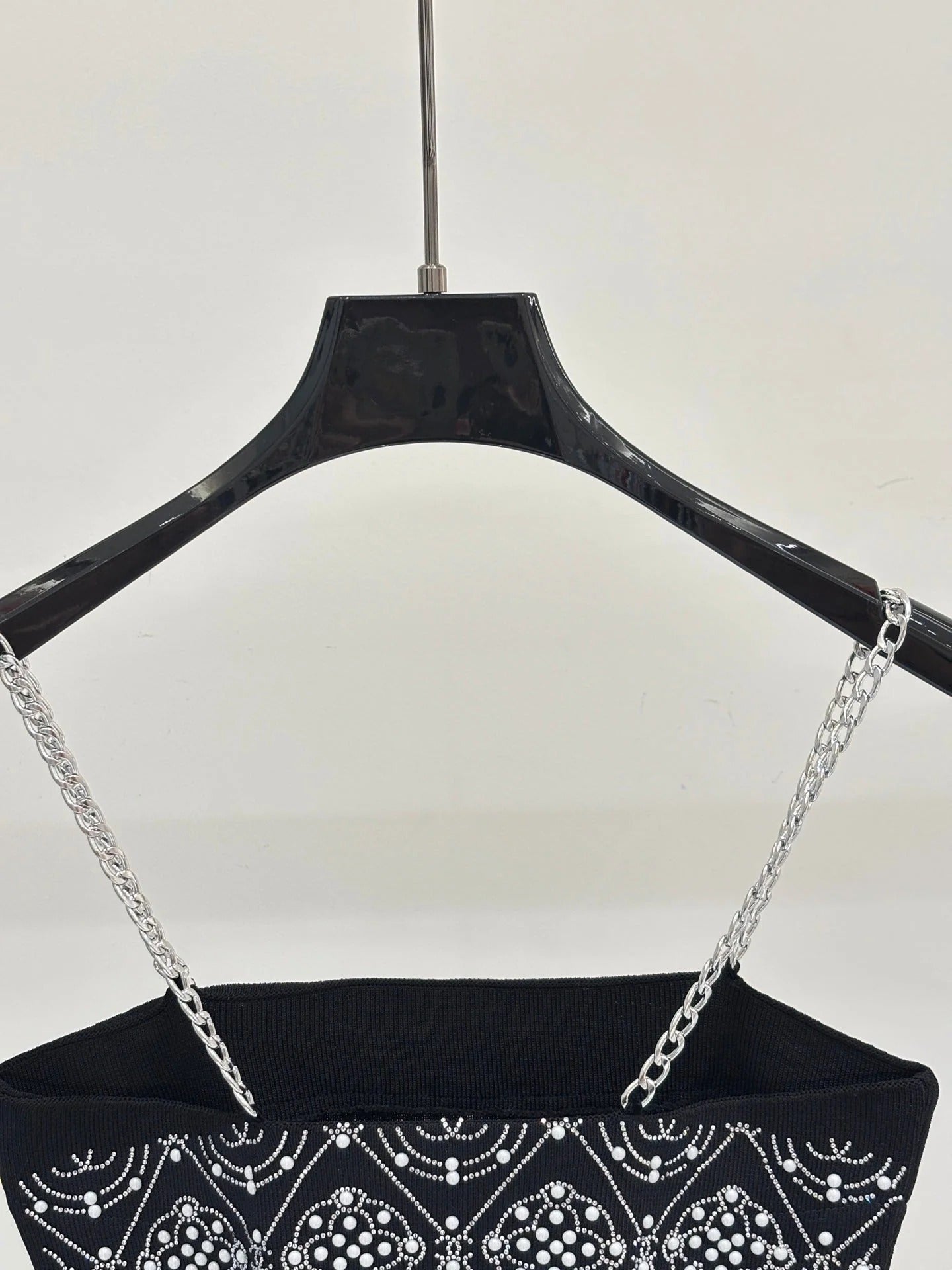 Chanel 2026 Camisole Black mix White Tencel 394727