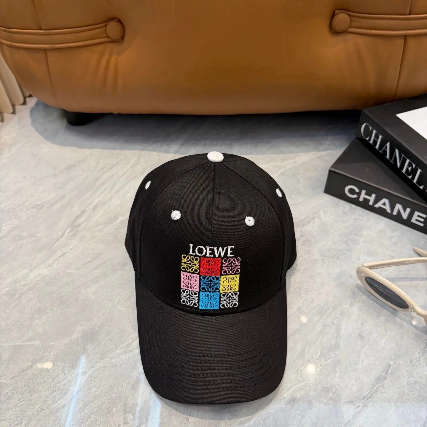 Loewe Embroidered Baseball Cap 295362