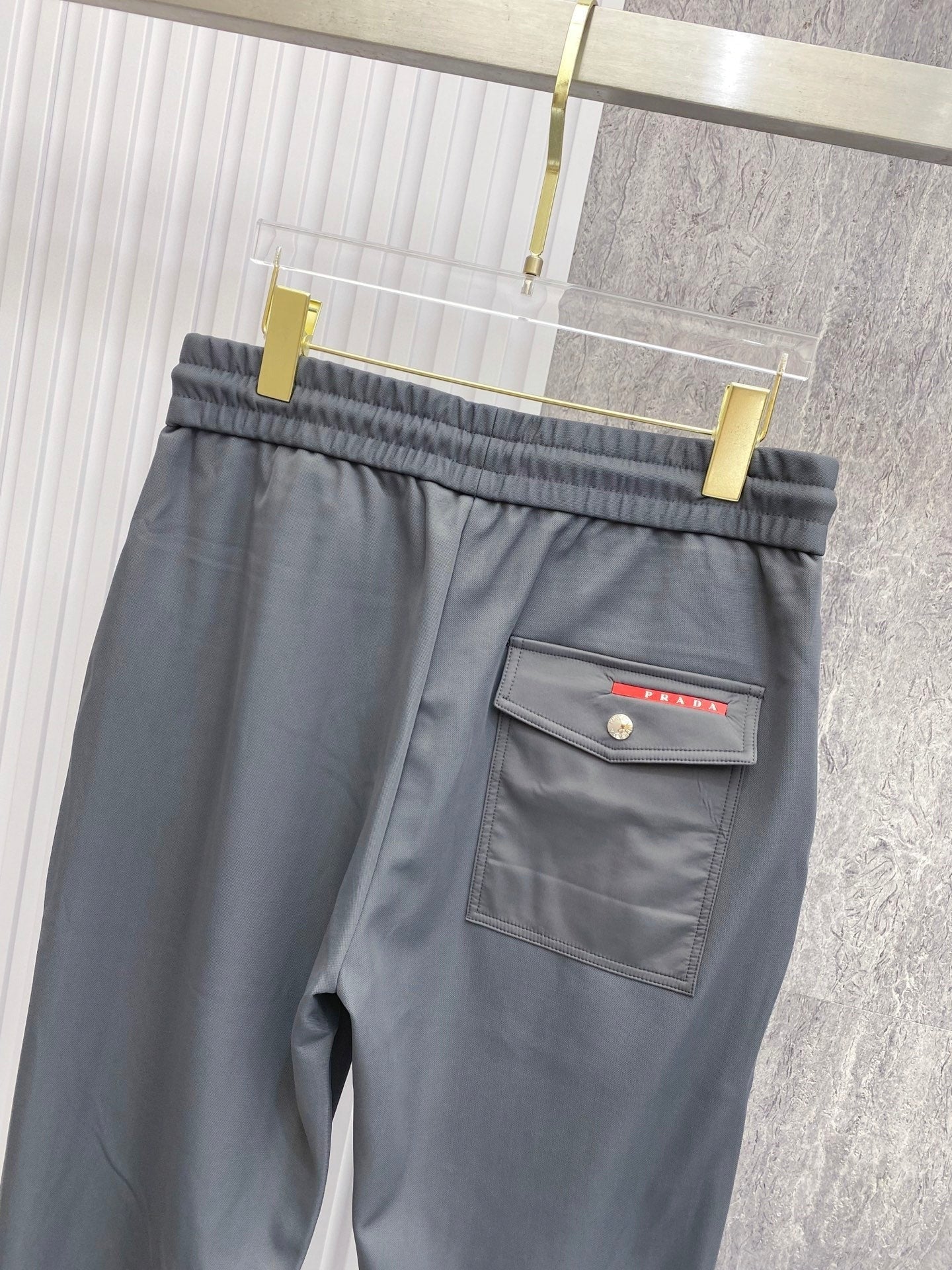 PRA 2026 Men's Casual Pants Dark Gray Fabric 842903