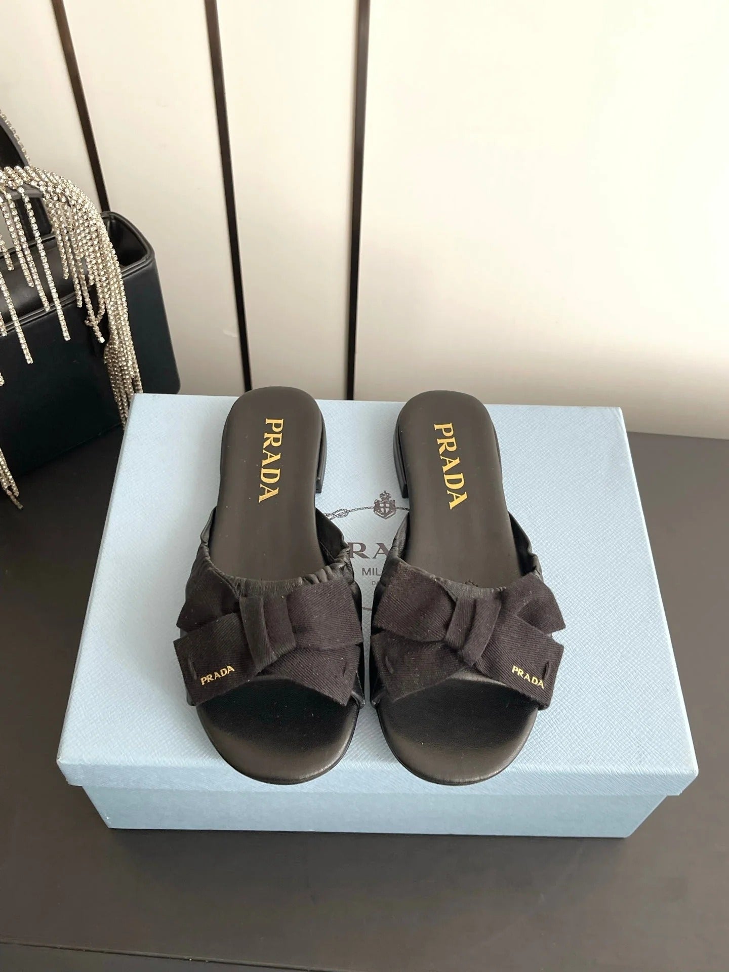 Prada 2026 Sandal Fabric Leather 847925