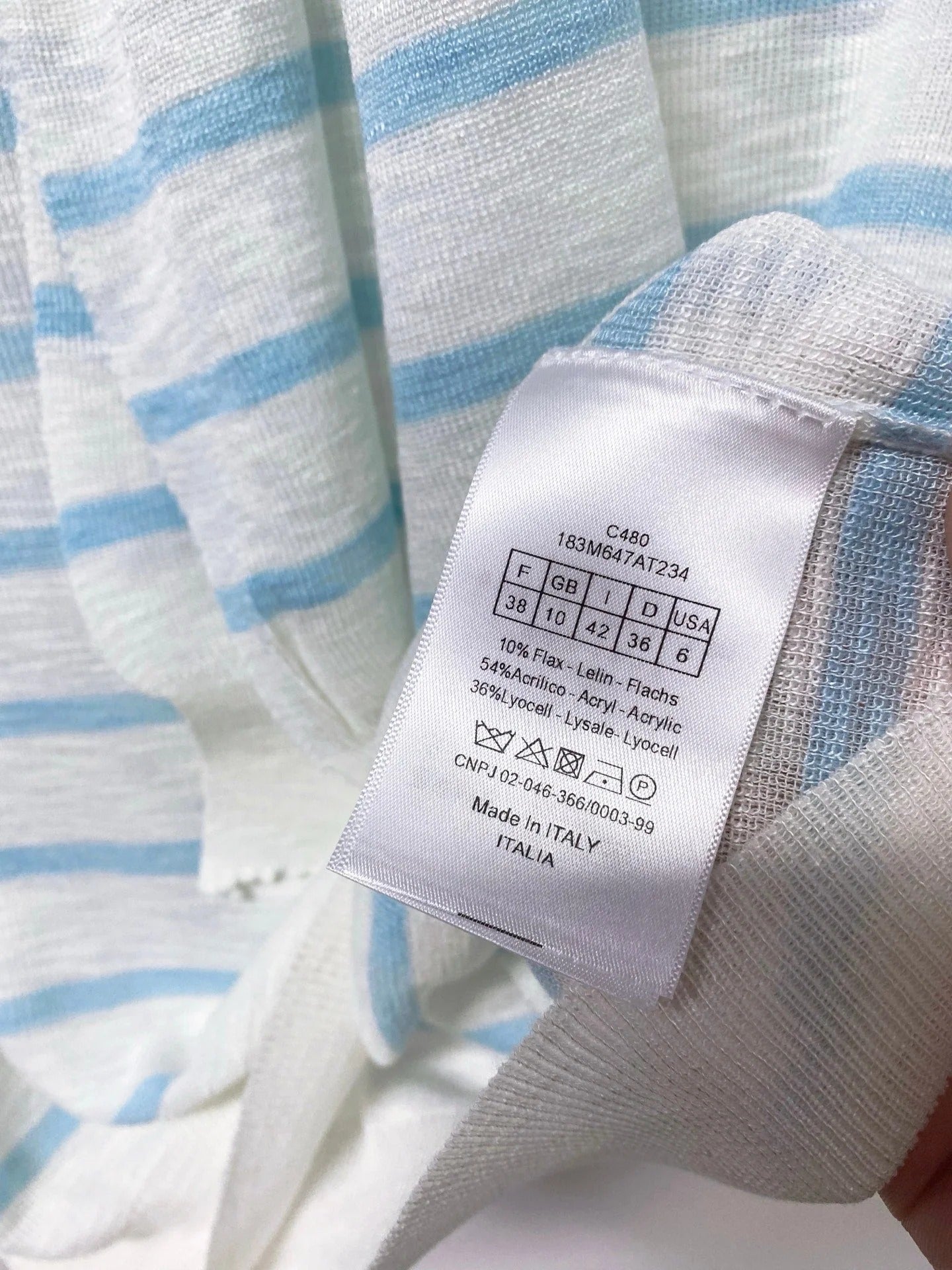 Dior 2026 Polo Shirt Featuring A Tie-neck Detail Acrylic 479903