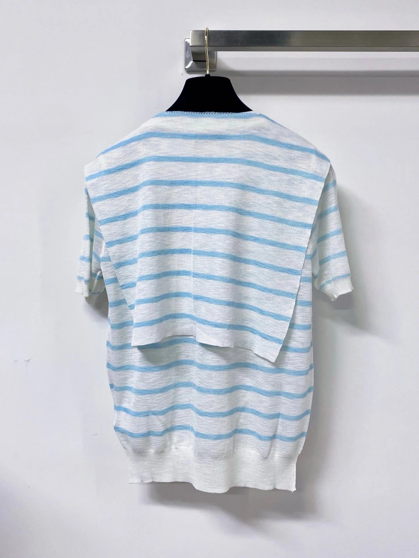 Dior 2026 Polo Shirt Featuring A Tie-neck Detail Acrylic 479903