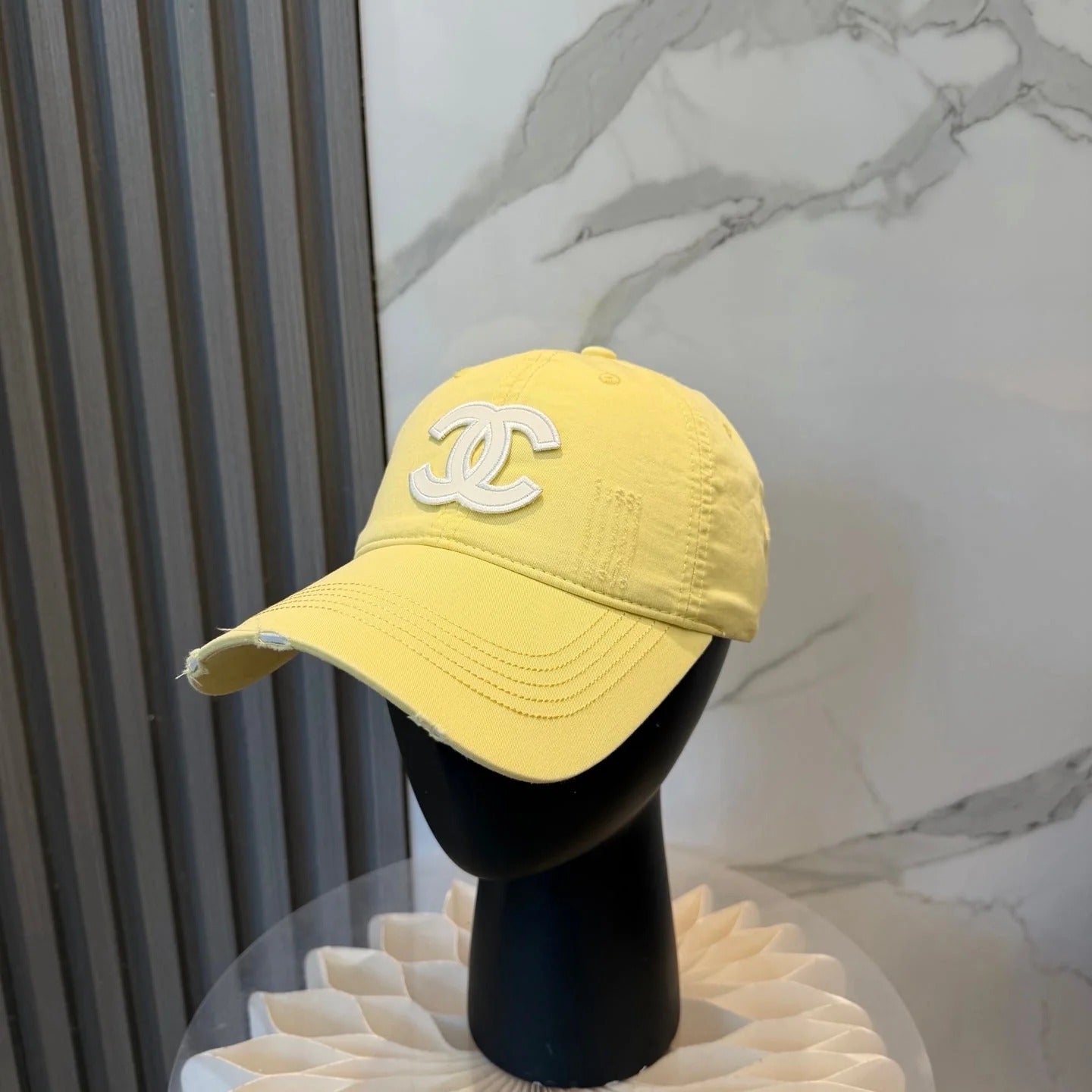 Chanel Logo Baseball Cap 295335