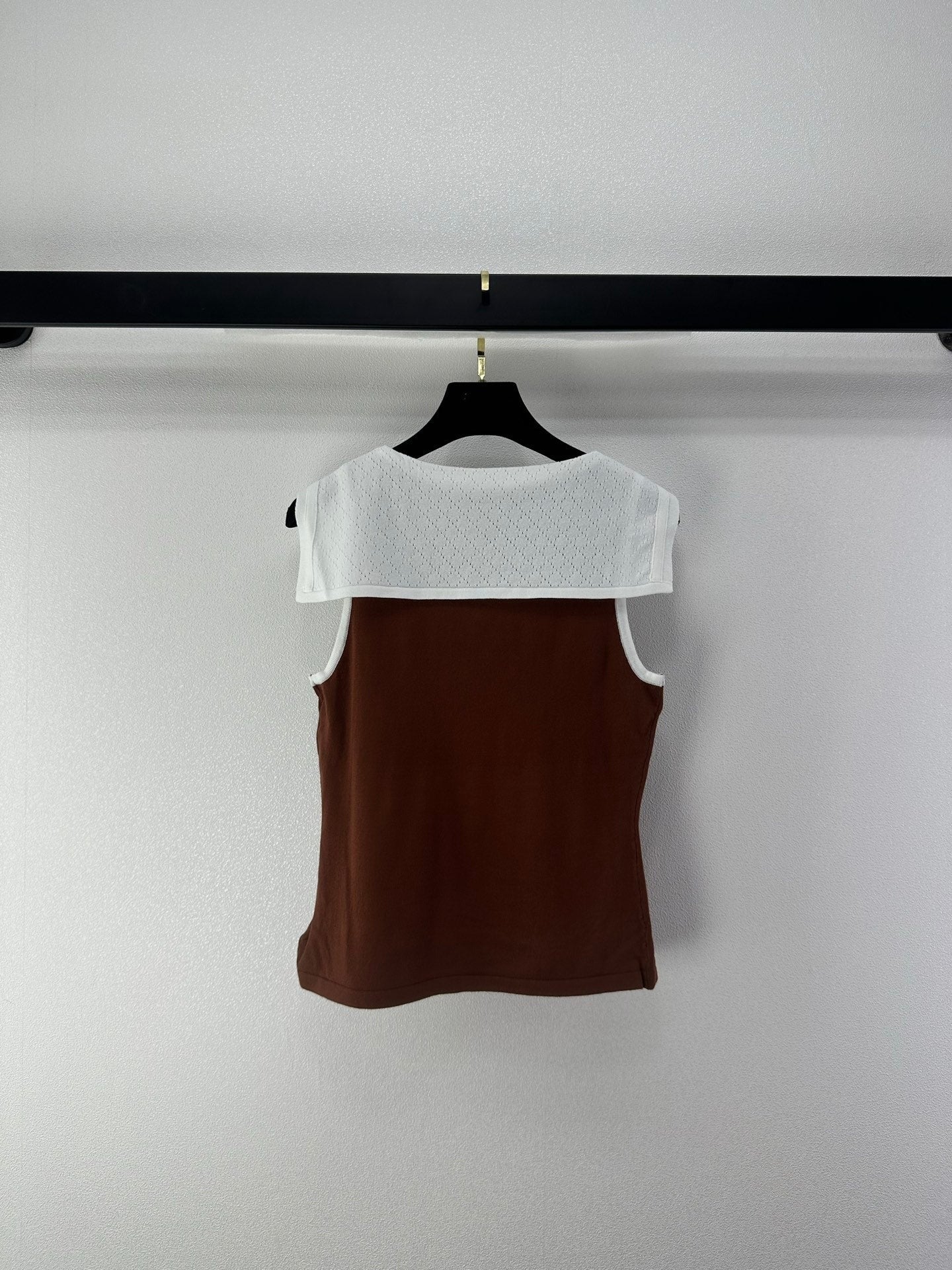 Miumiu 2026 Sailor Collar Bow Short-Sleeve Cotton 395594