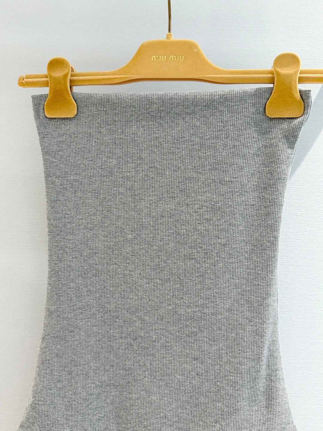 Miumiu 2026 Strapless Dress Cotton 444940