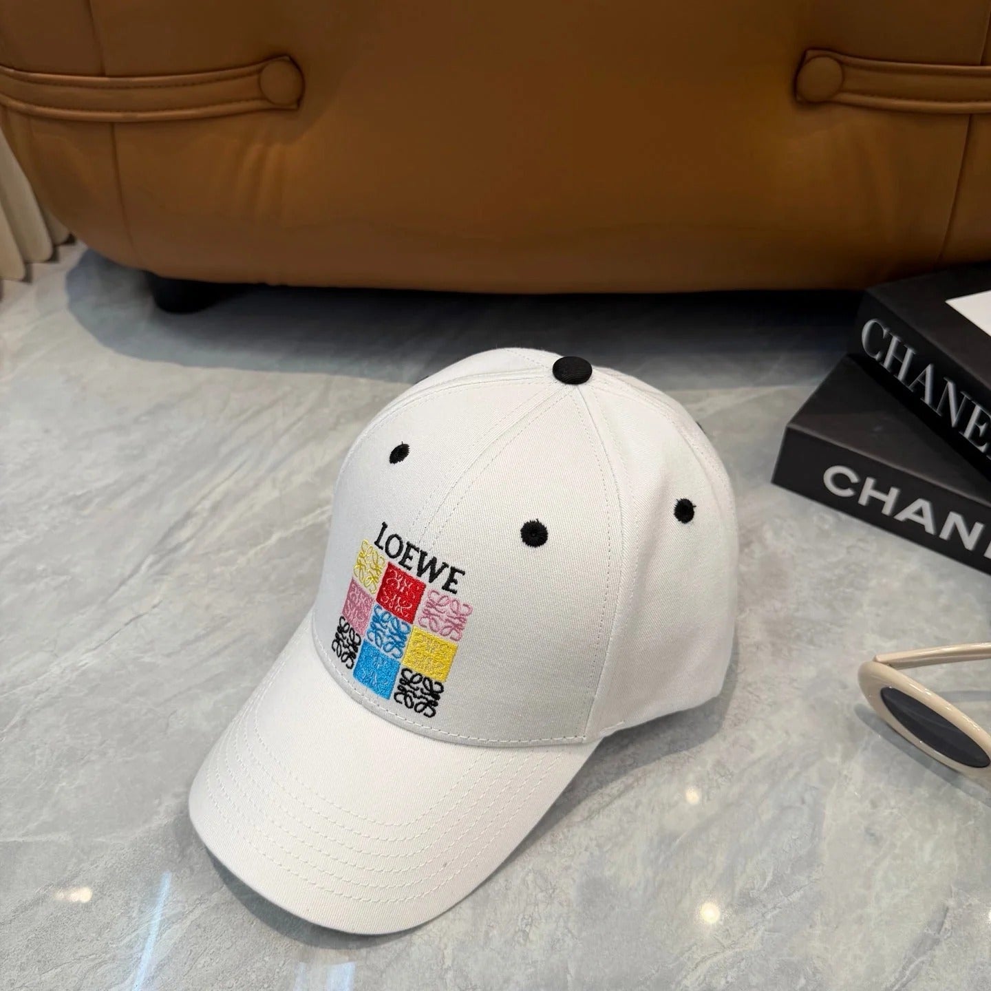Loewe Embroidered Baseball Cap 295362
