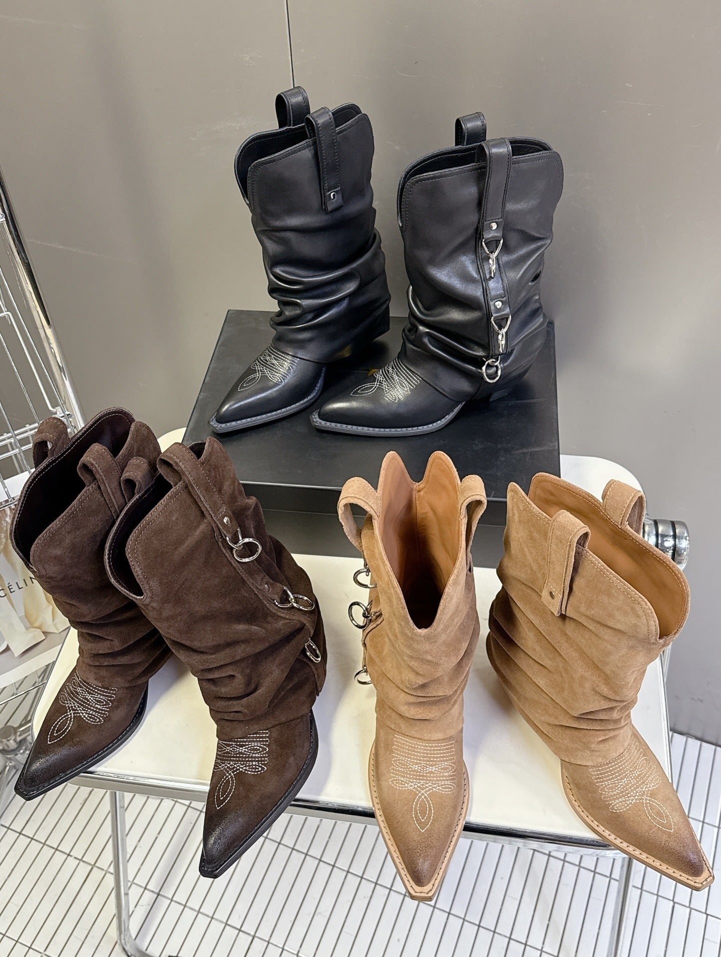 R13 Harness Low Rider Boots