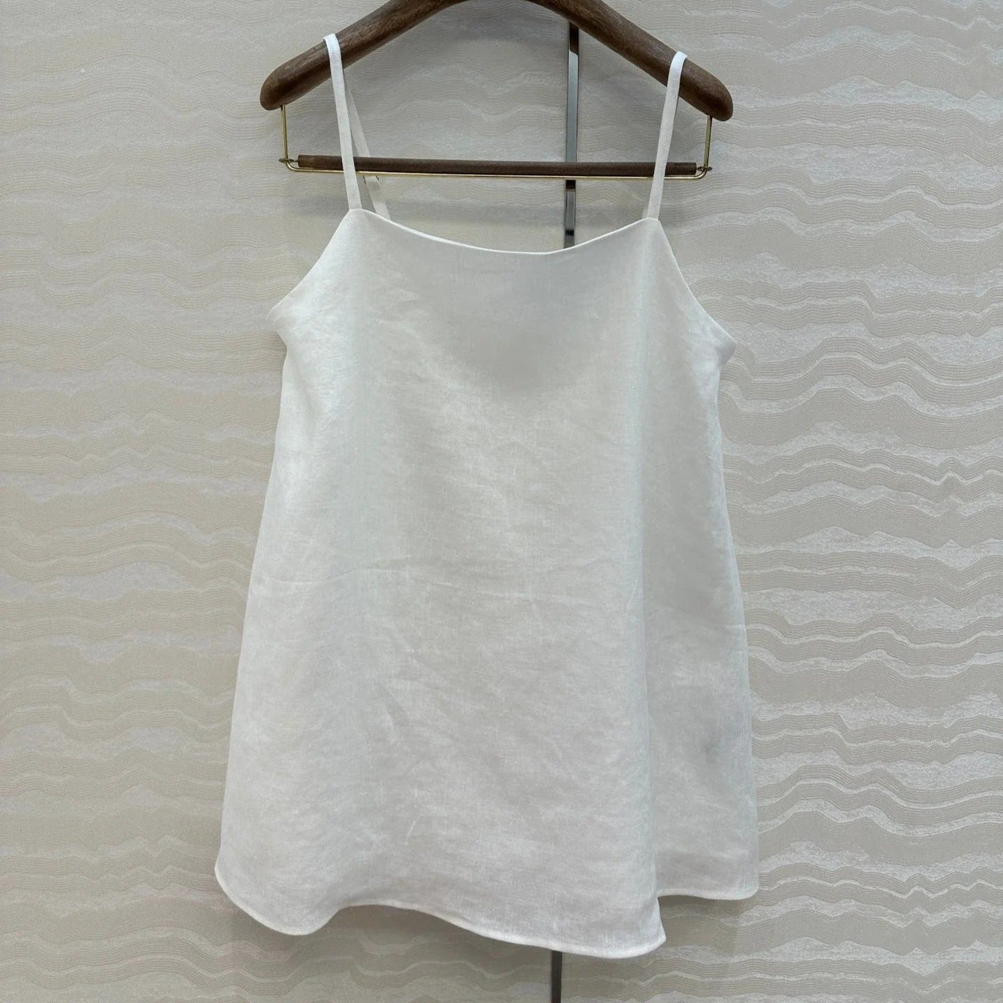 LP LINEN HALTER TOP 272248