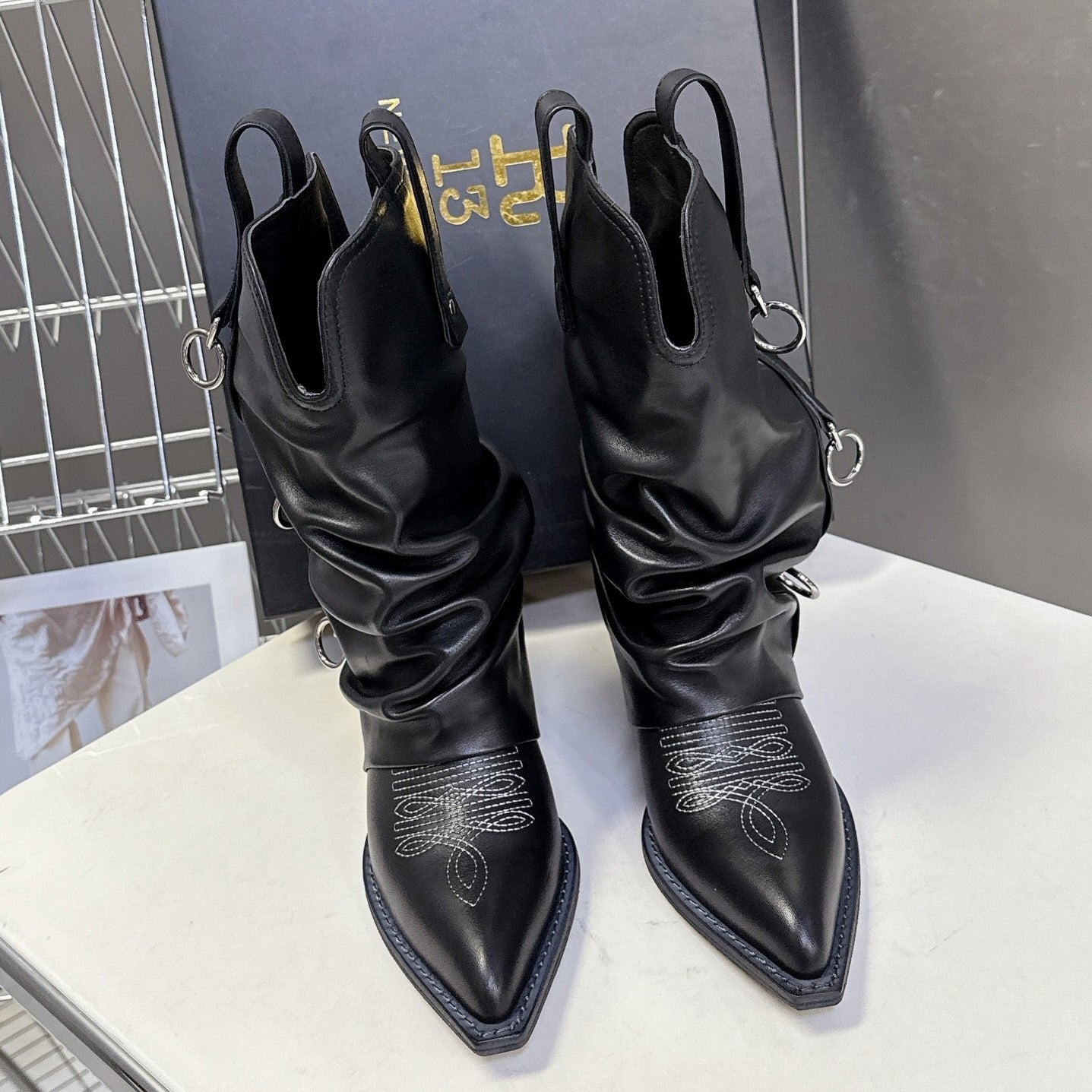 R13 Harness Low Rider Boots