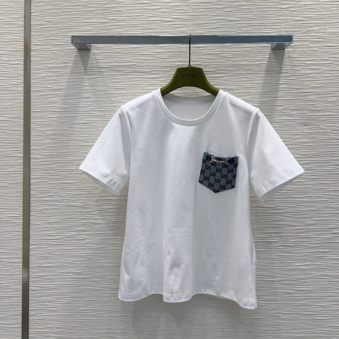 GUCCI CROPPED TOP AND MINI SKIRT SET STYLE 126