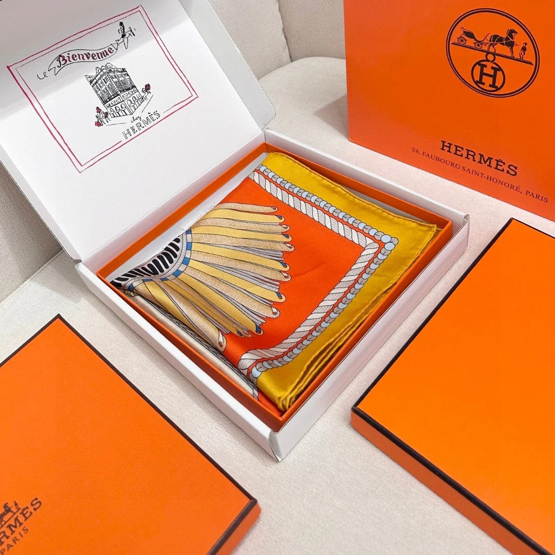 HERMES 25S SCARF 90 IN SILK 703631