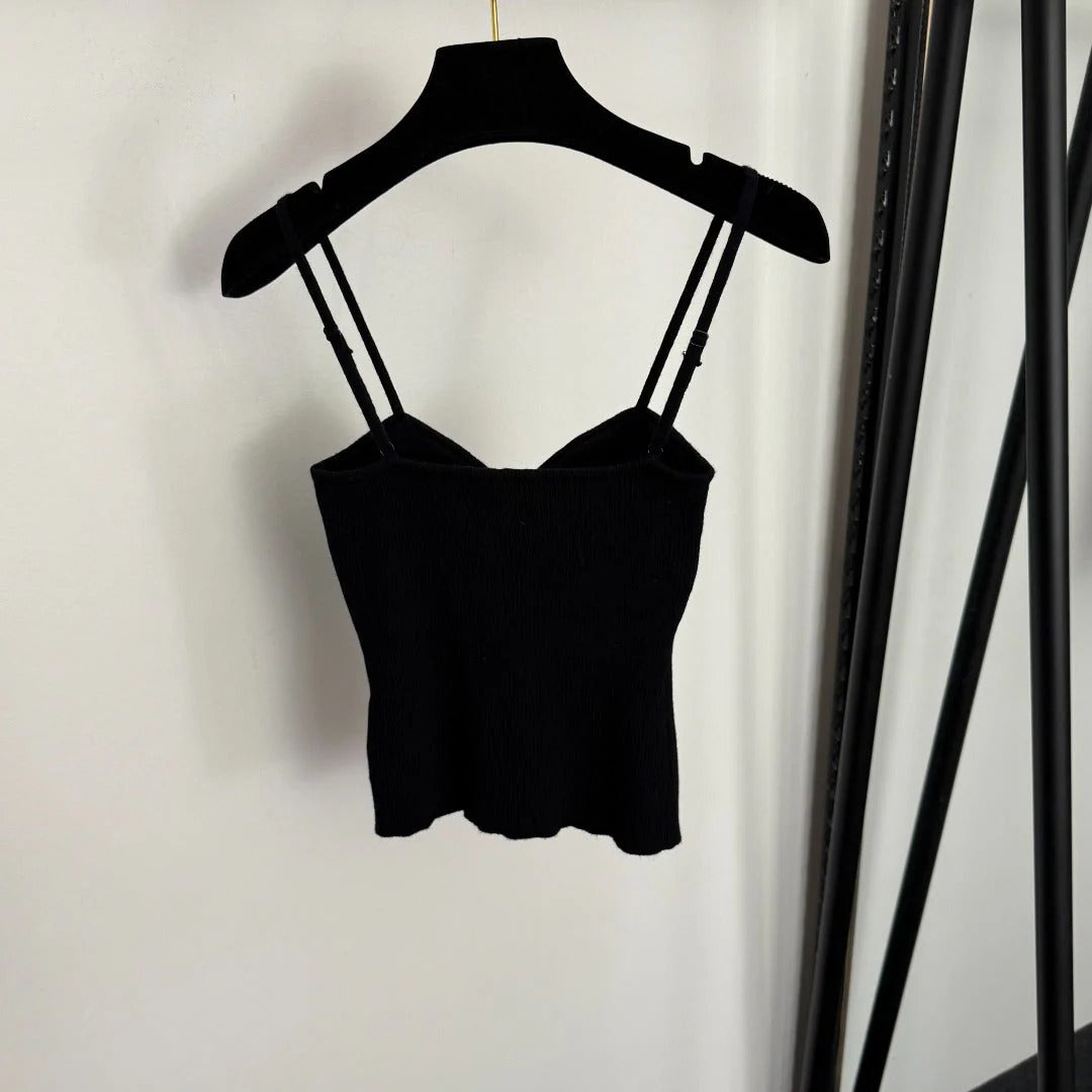 CHANEL 25S SPAGHETTI STRAP TOP 560