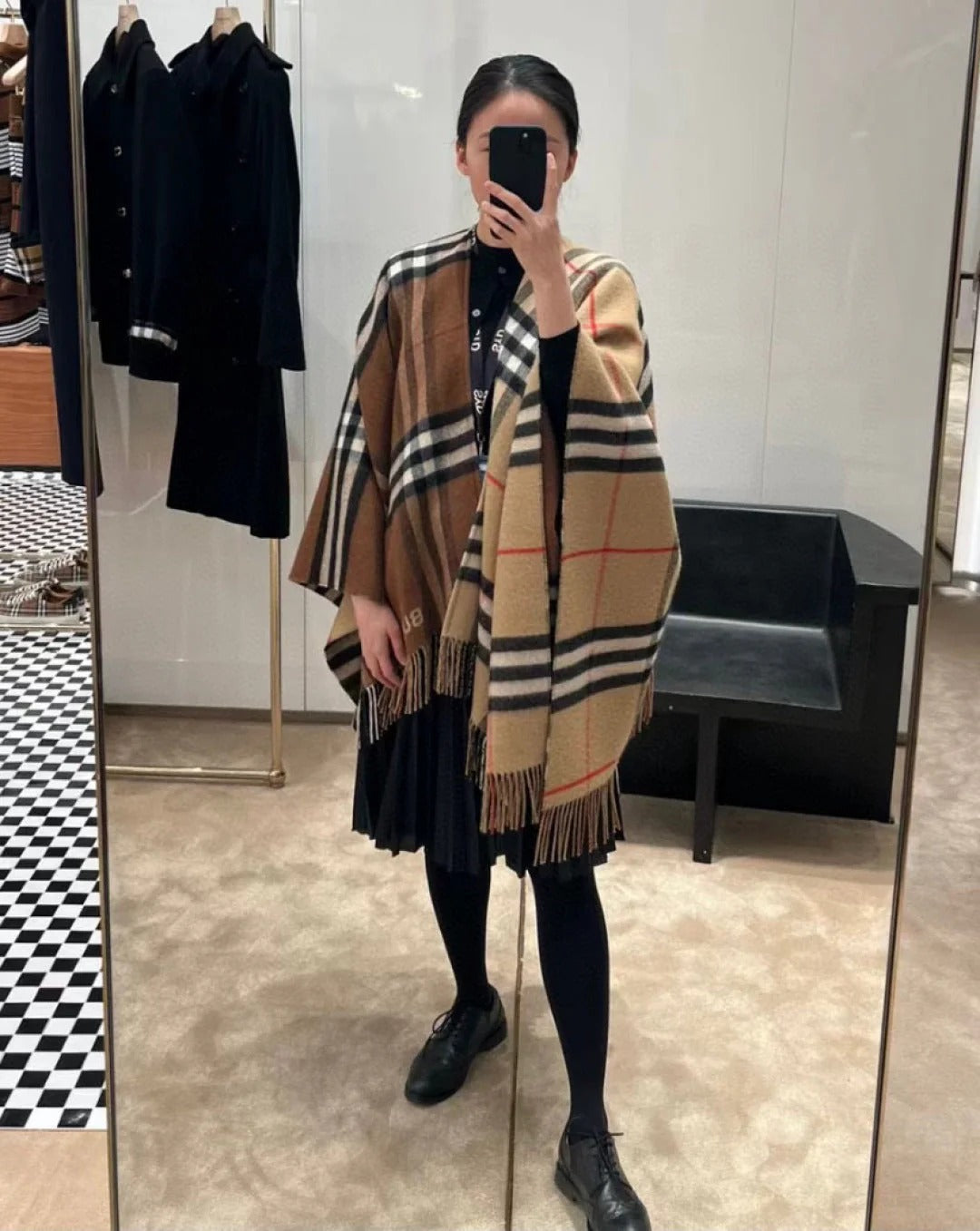 BURBERRY 25S DOUBLE-FACED CASHMERE COAT 213