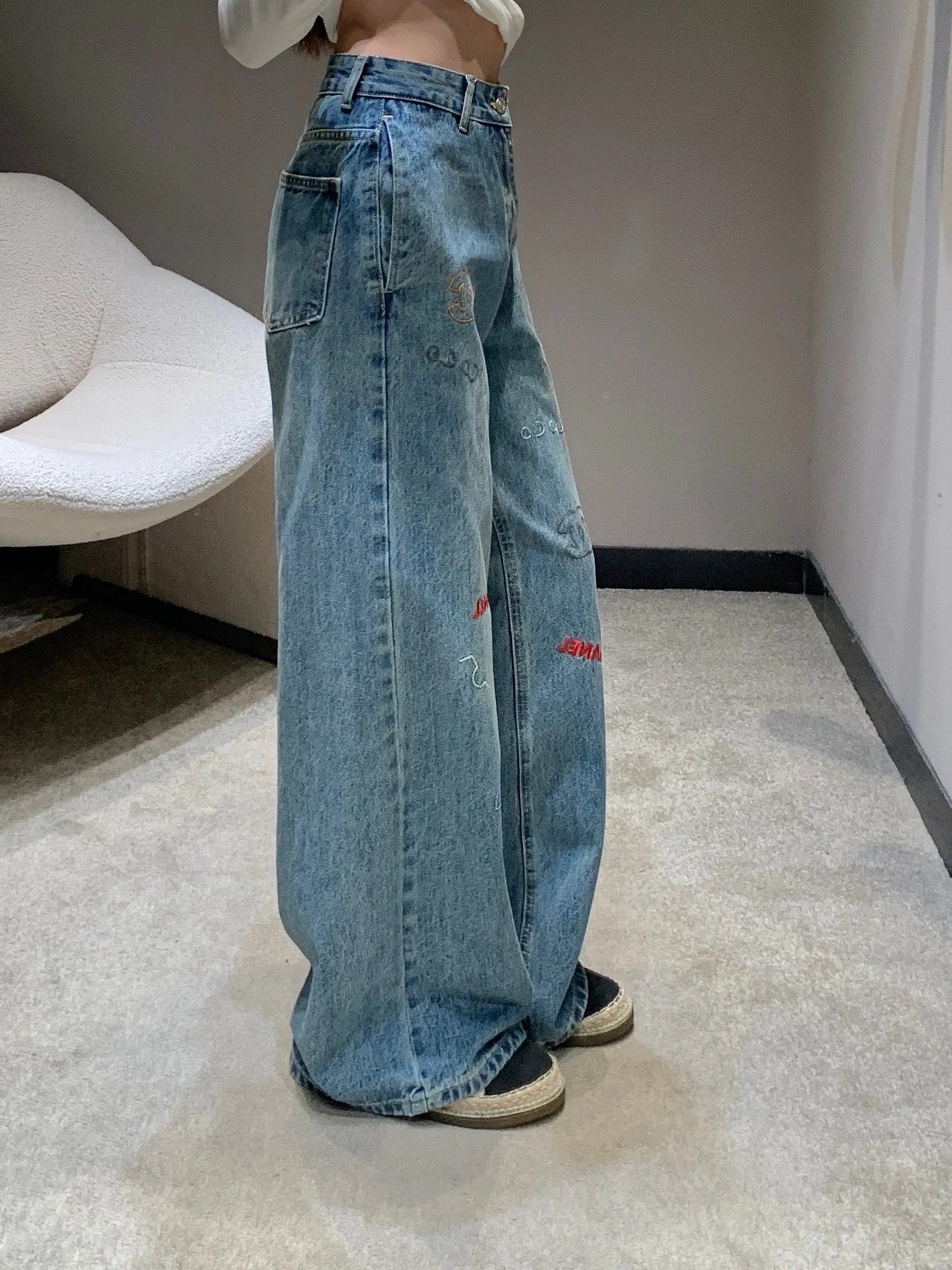 CHANEL 25S DENIM JEANS STYLE 187
