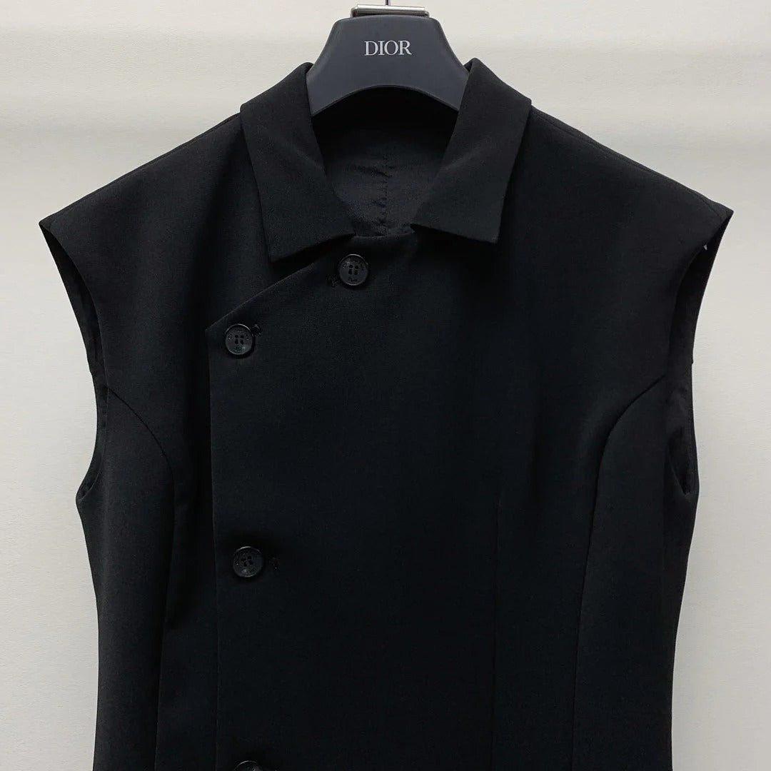 DIOR SLEEVELESS LONG POLO DRESS 275163