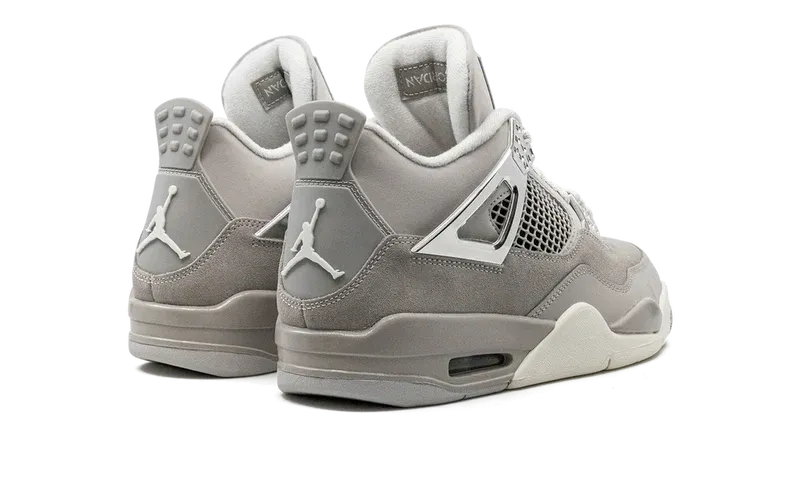 Nike Air Jordan 4 Frozen Light Gray Suede