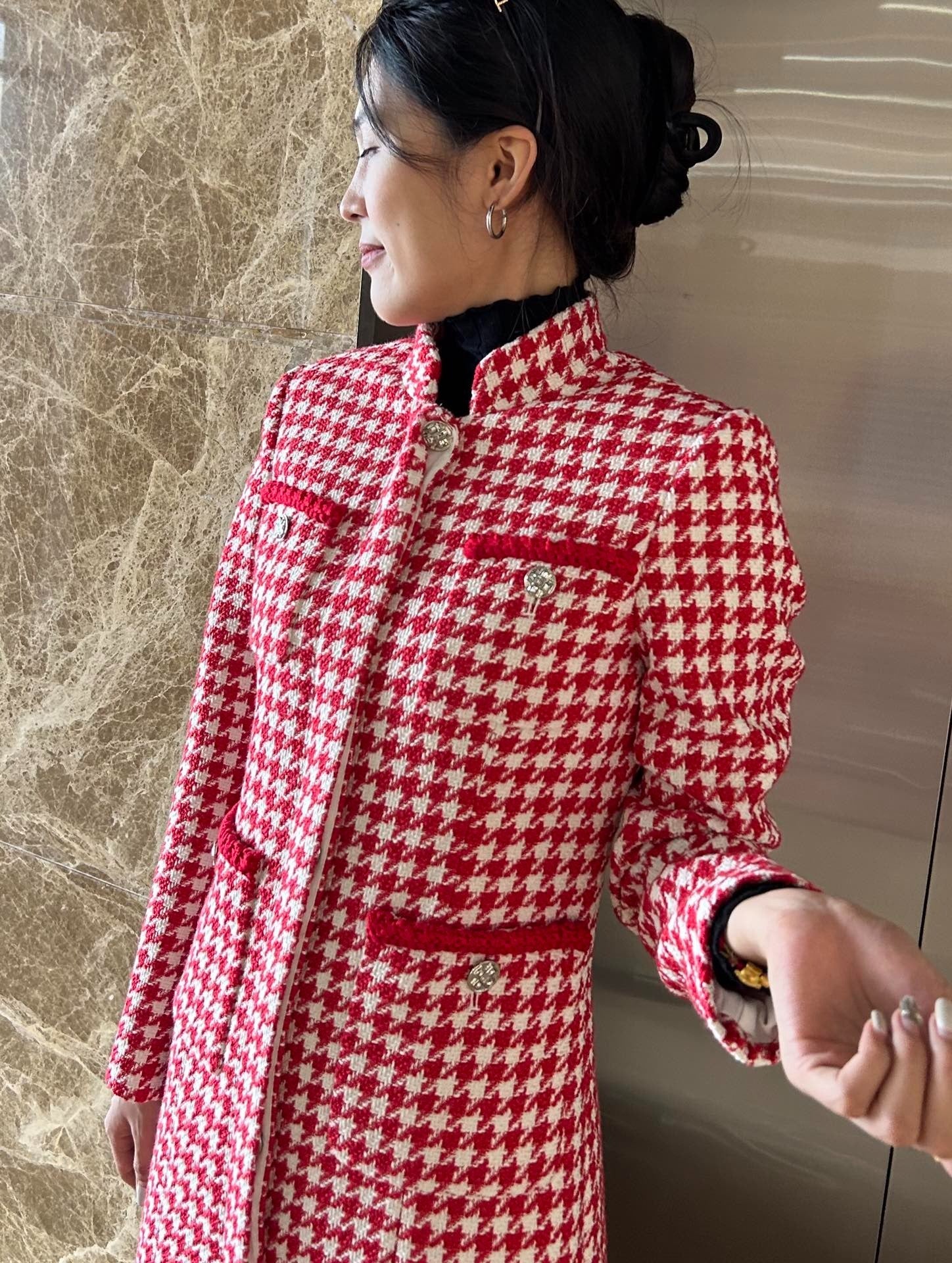 CHANEL 25S TWEED COAT 397